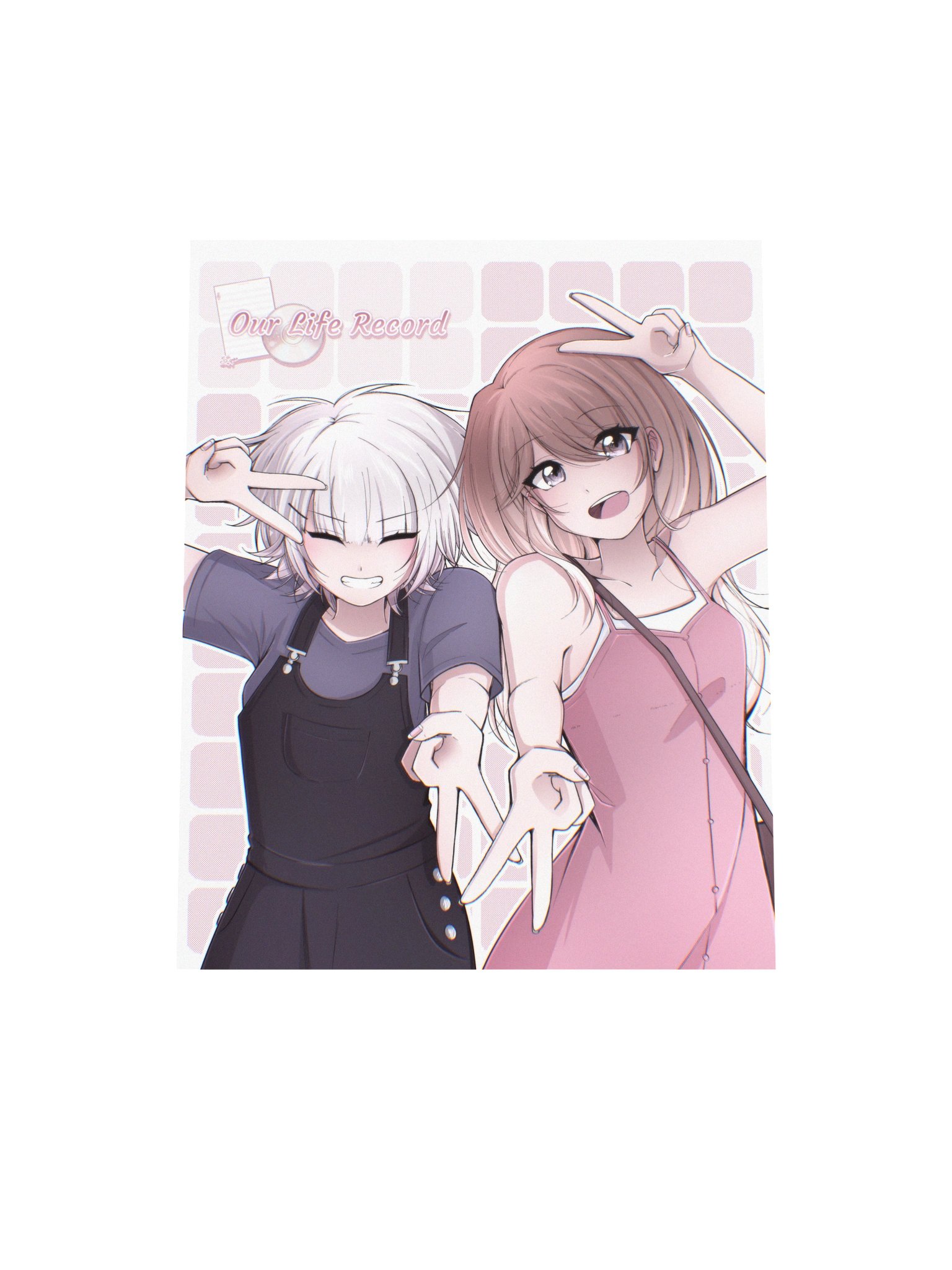 Poster "Our Life Record" – Kureha& Naru (27,94x35,56 cm) product image (4)