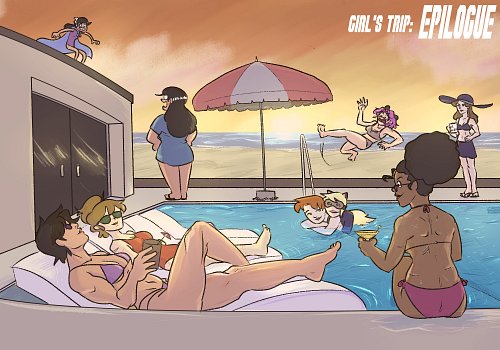 Girls Trip: Epilogue
The spoils of a mission completed

Cameos: @squeekachicacomix , @private.occult , @suprdee2 
.
.
.
.
#co...