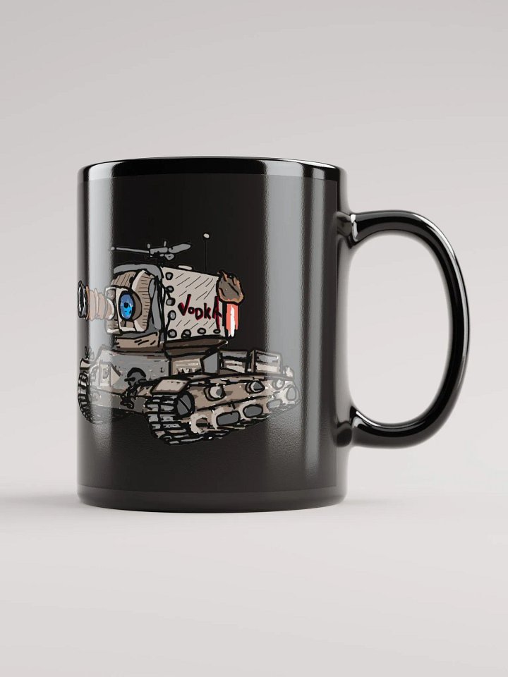 Black DG & KV-2 ceramic mug product image (1)
