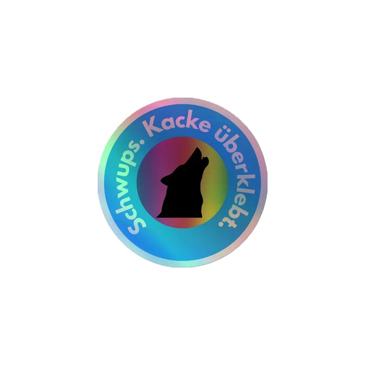 Schwups. Kacke Überklebt product image (1)