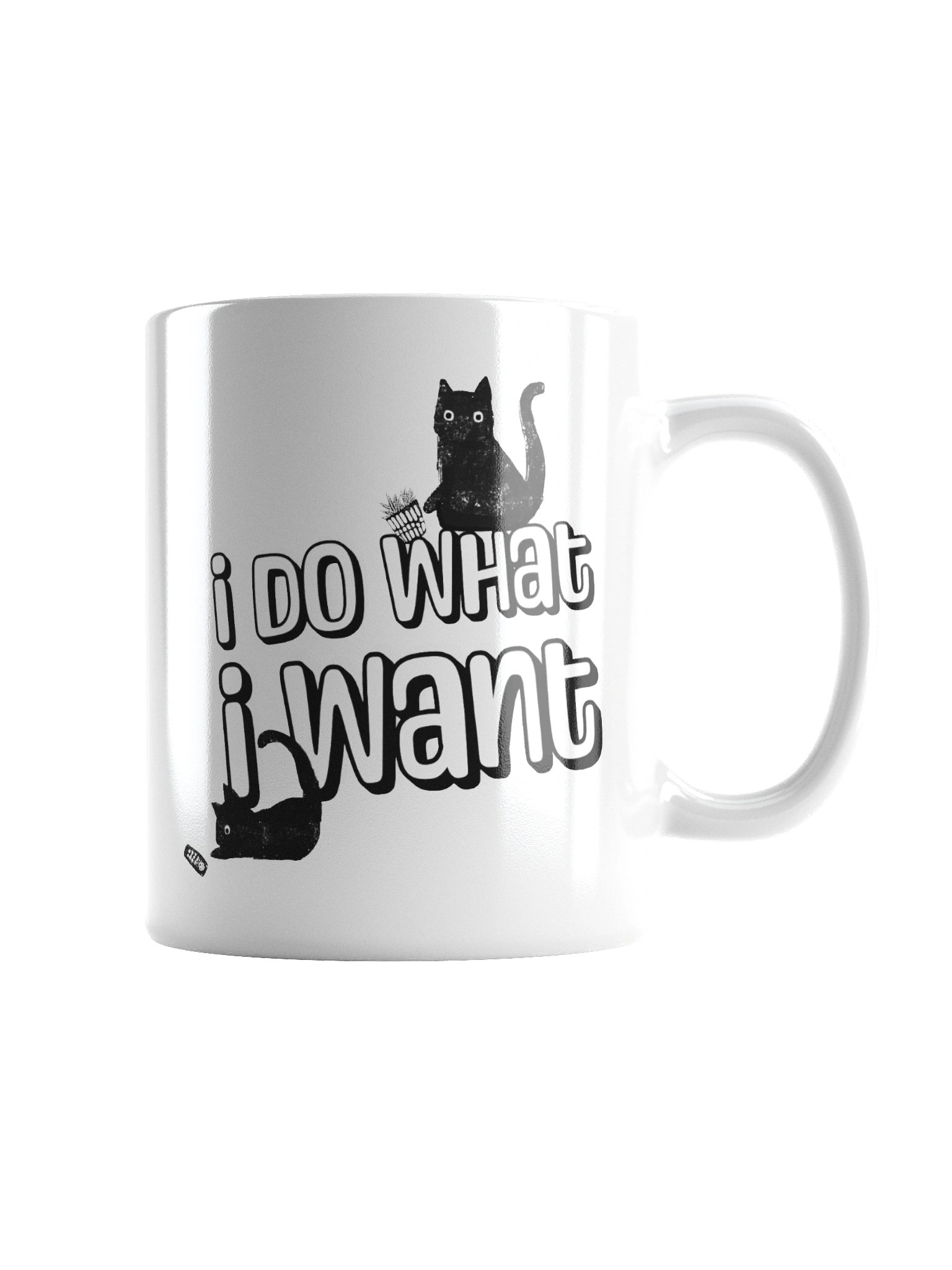 “I Do What I Want” Cat Mug product image (3)