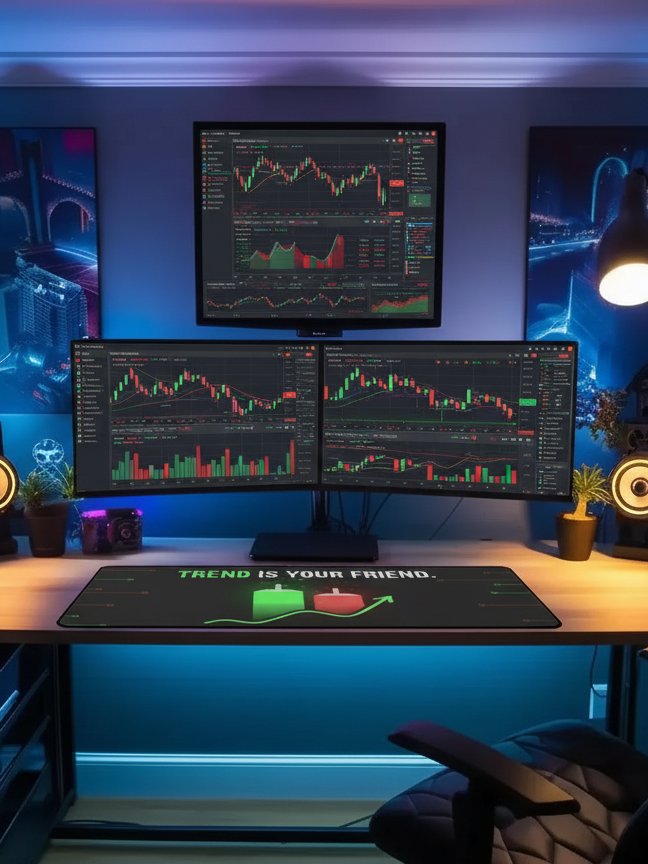 Deskmat "Trend is your friend" product image (2)