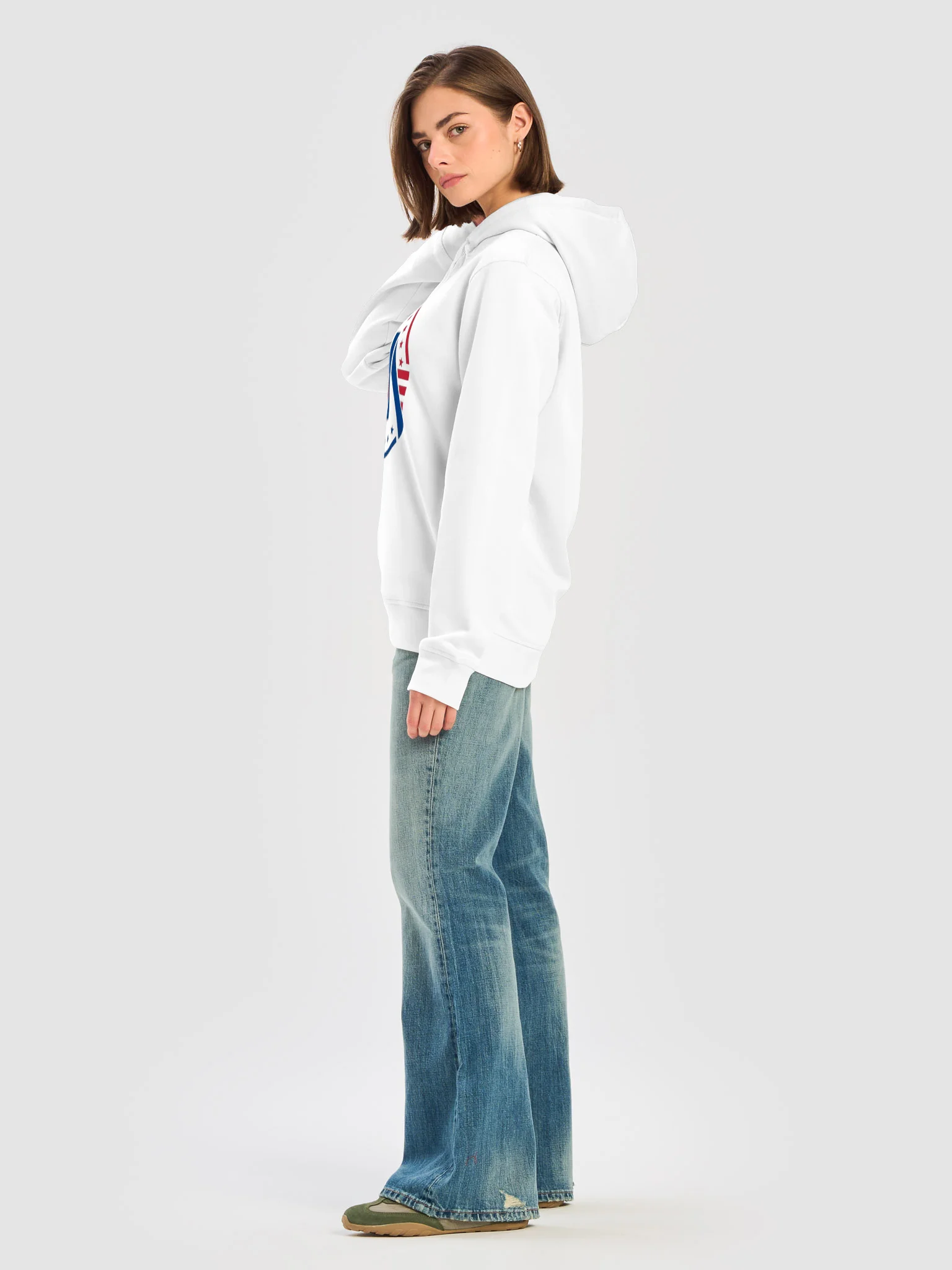 Red, White & Blue Martin Media Hoodie product image (3)