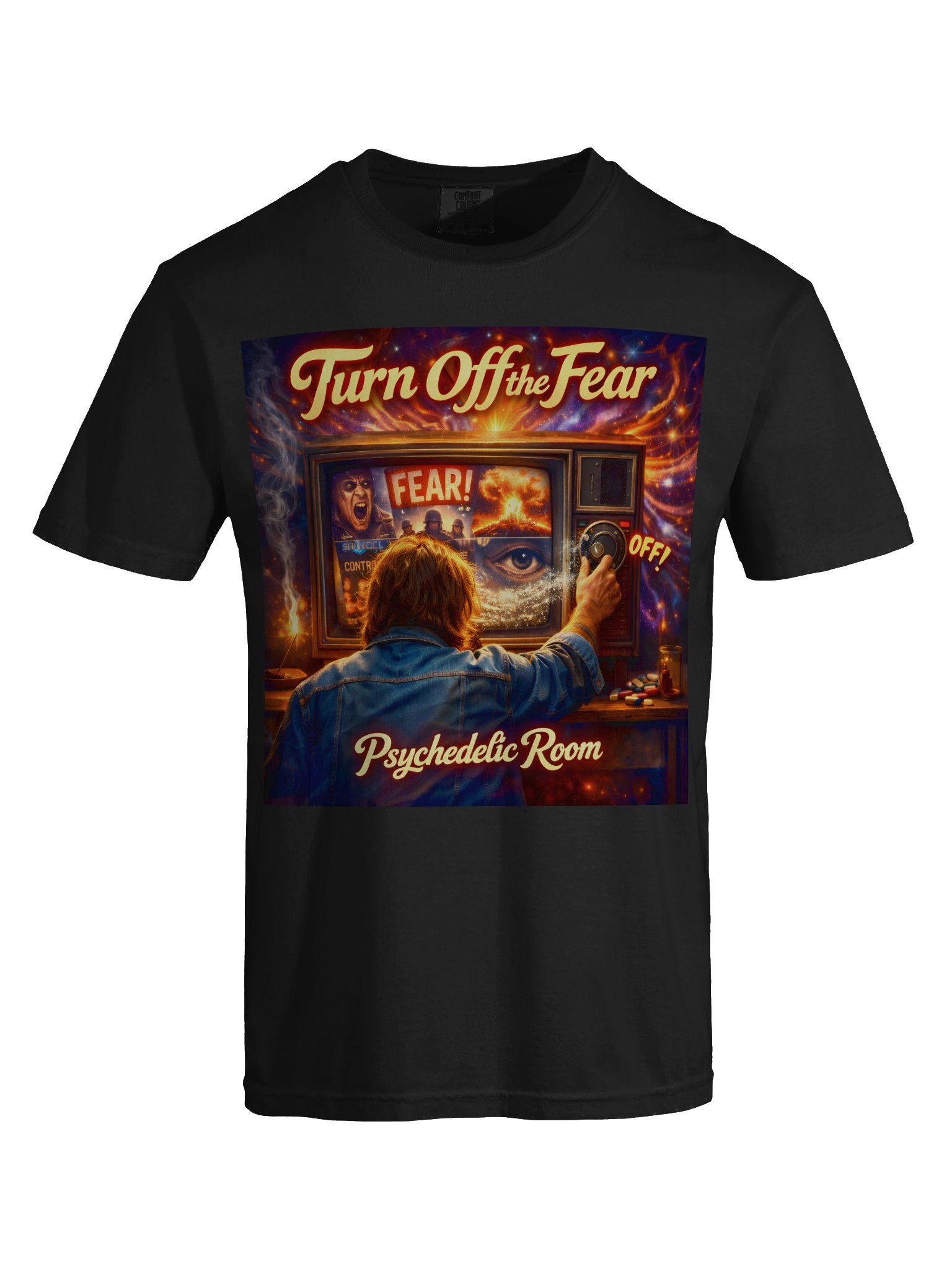 Turn off the Fear T-shirt product image (5)