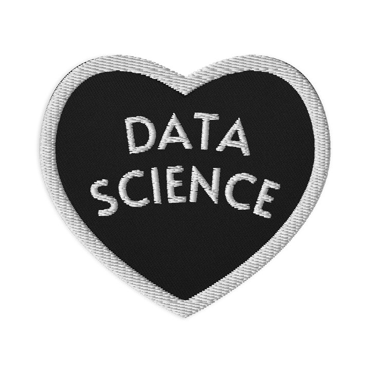 I Love Data Science Patch product image (1)