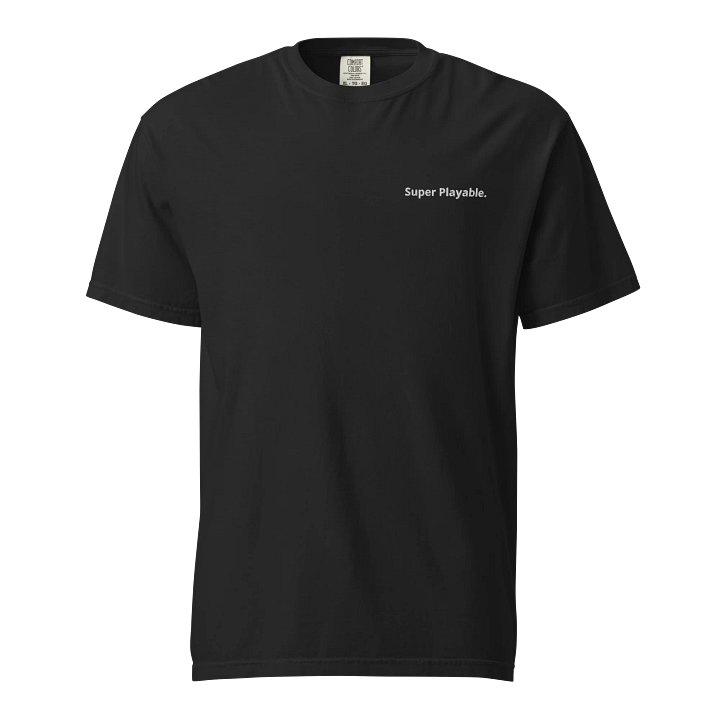 Super Playable Black T-Shirt product image (1)