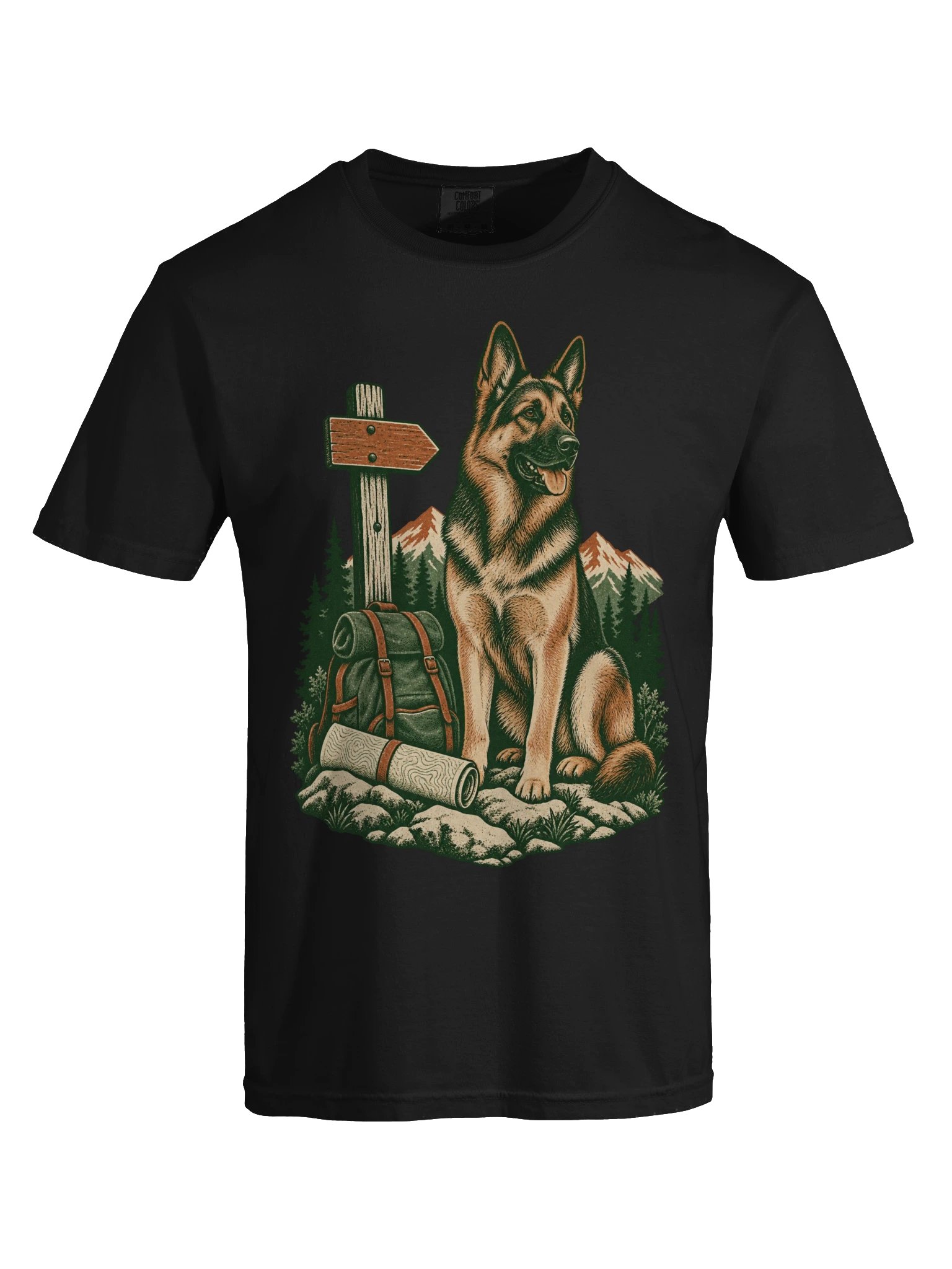 Trailhead Companion German Shepherd Tee product image (9)