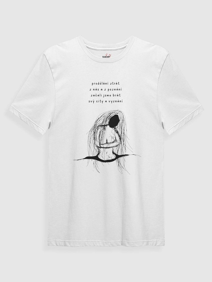 Prodělání ztrát White T-shirt product image (1)
