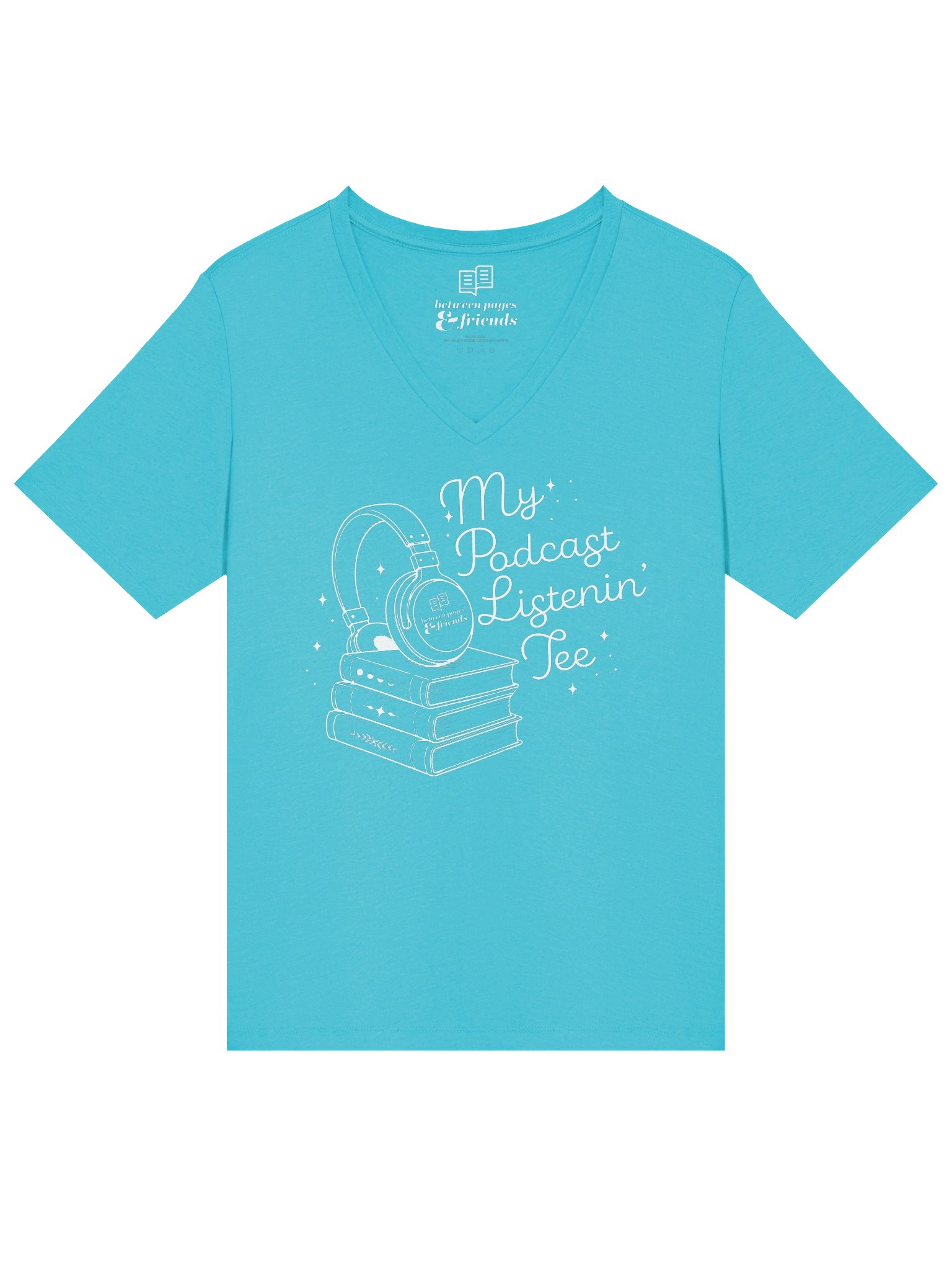 BP&F Podcast Listenin' Tee | V-Neck Tee product image (1)