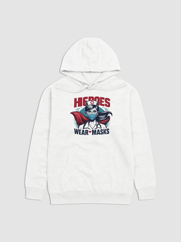 Heroes Wear Masks Illustrated Hoodie product image (1)