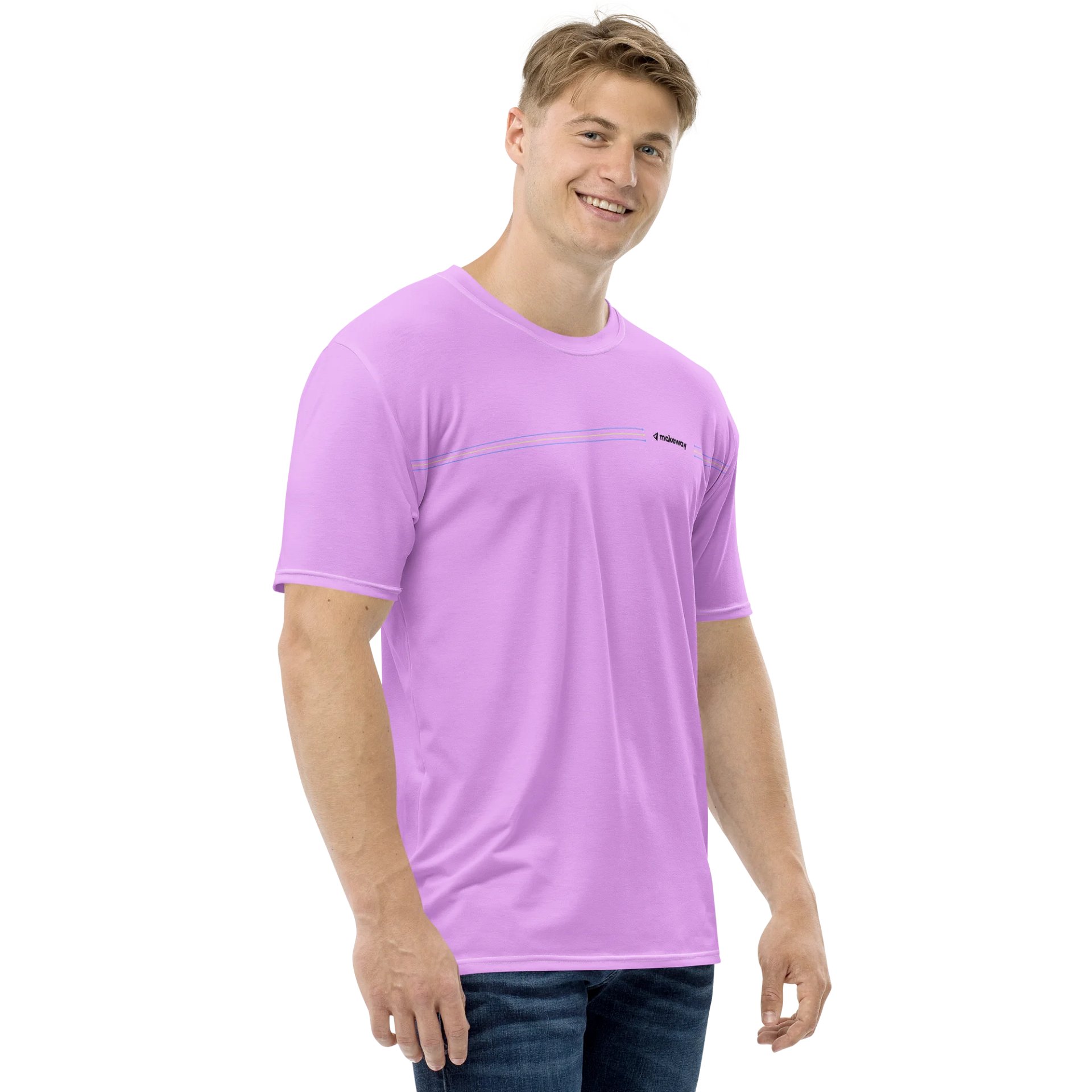 Elevate Tee: Pink product image (5)