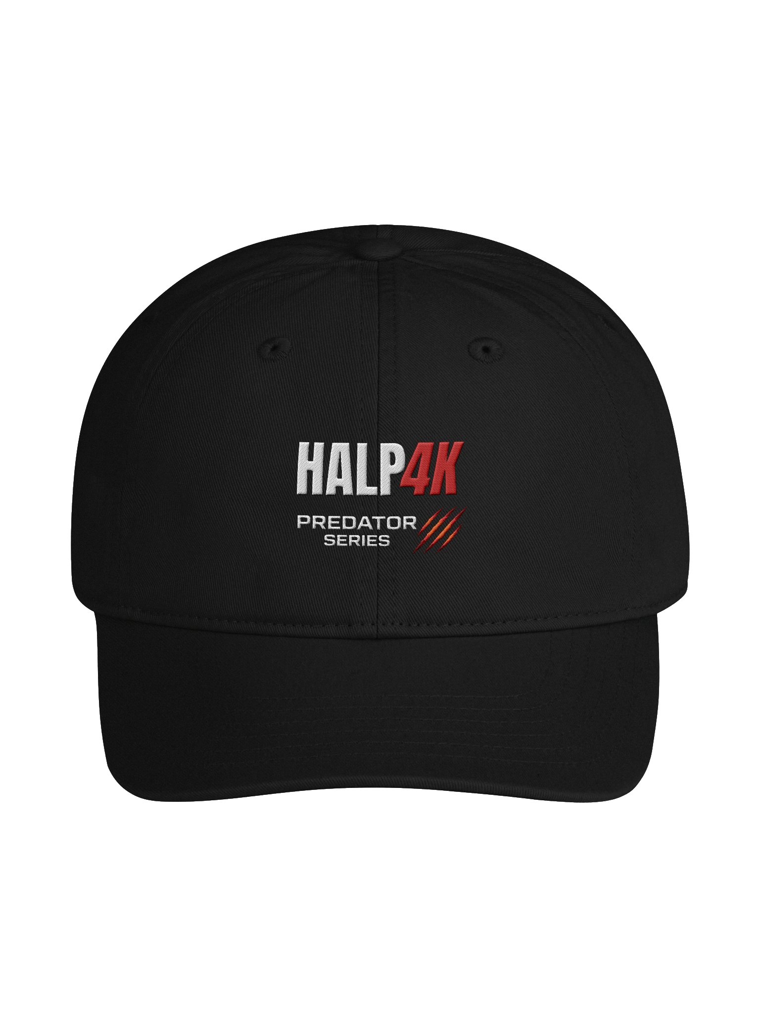 Gorra HALP4K Predator Series – Negra product image (1)