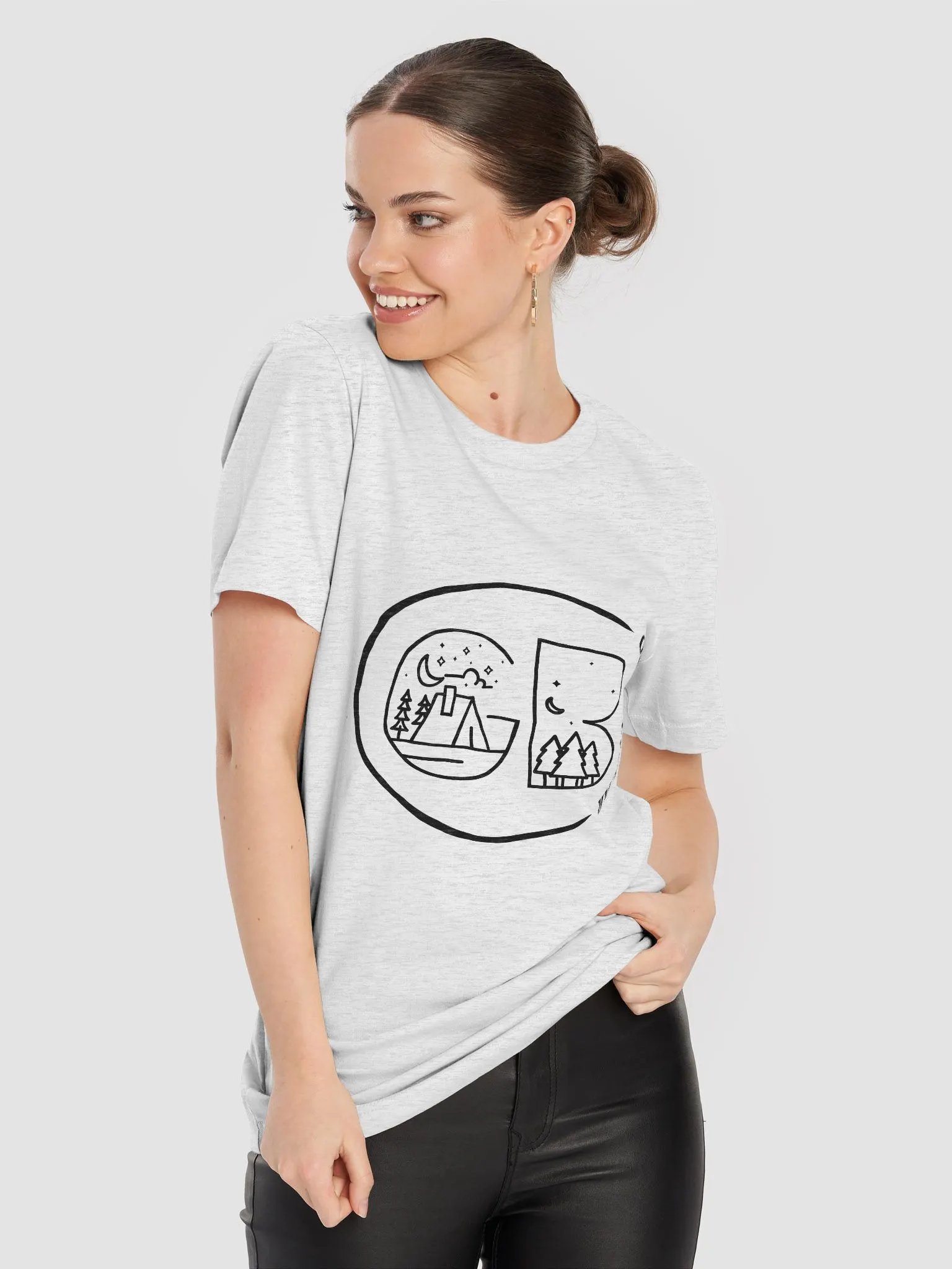 GRIDDLY Tee - Black Logo product image (1)