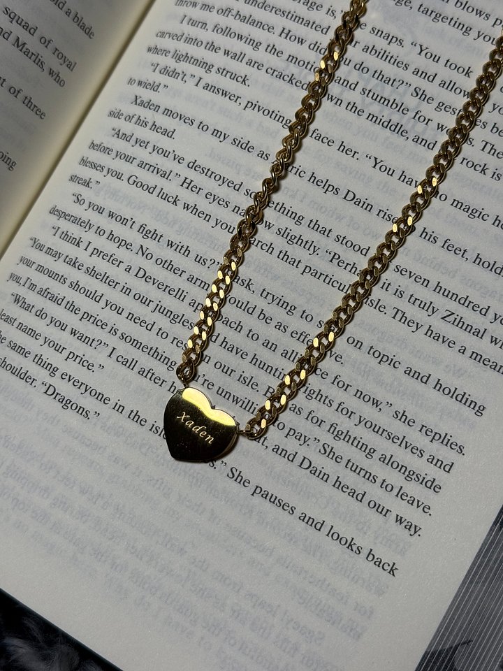 Book Boyfriend Necklace product image (2)