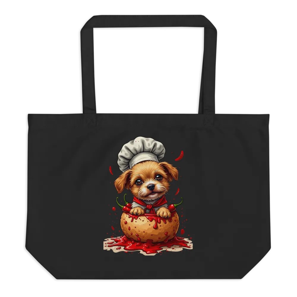 Chef Cilli Dog Organic Tote Bag product image (1)