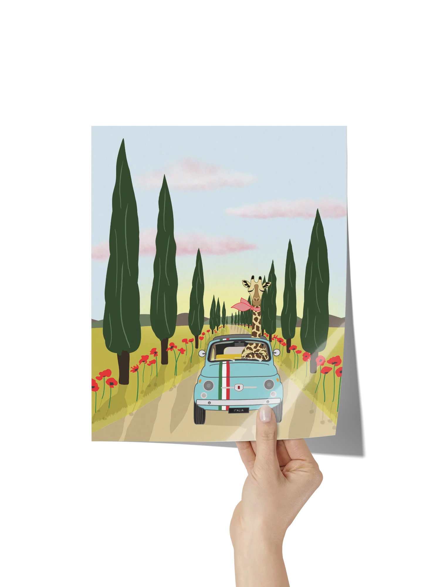 Driving Through Tuscany - Poster product image (2)