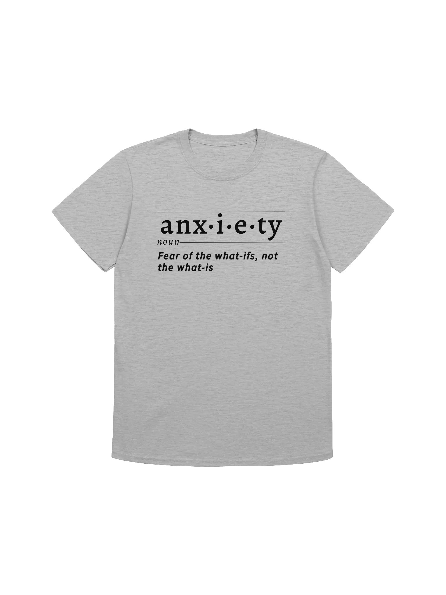 Anxiety Definition Unisex Tee blk v2 product image (1)