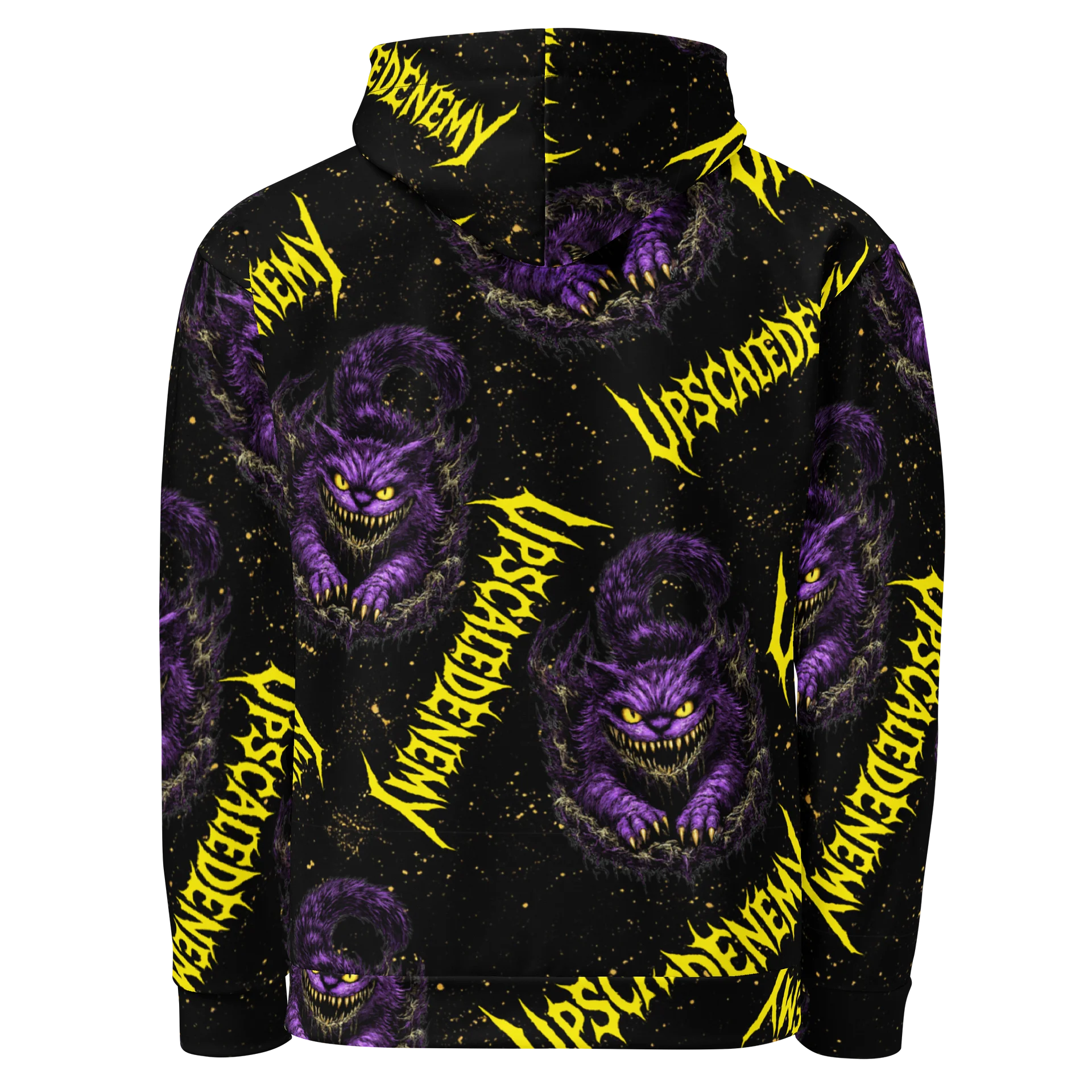 Upscaled Enemy - Cheshire Cat Allover Print Hoodie product image (3)
