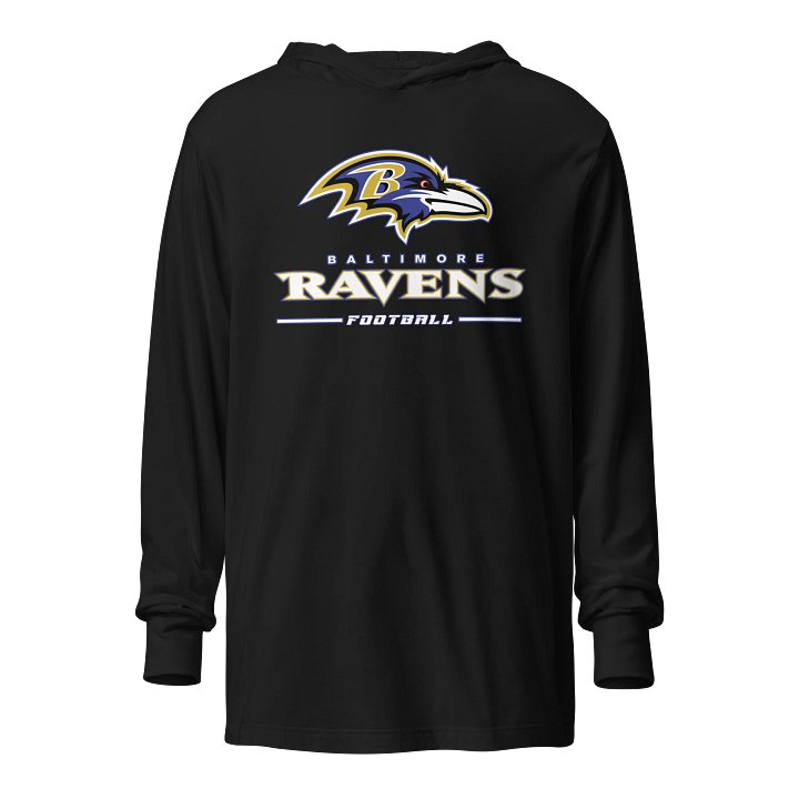 RAVENS - Hooded Long Sleeve Tee product image (1)