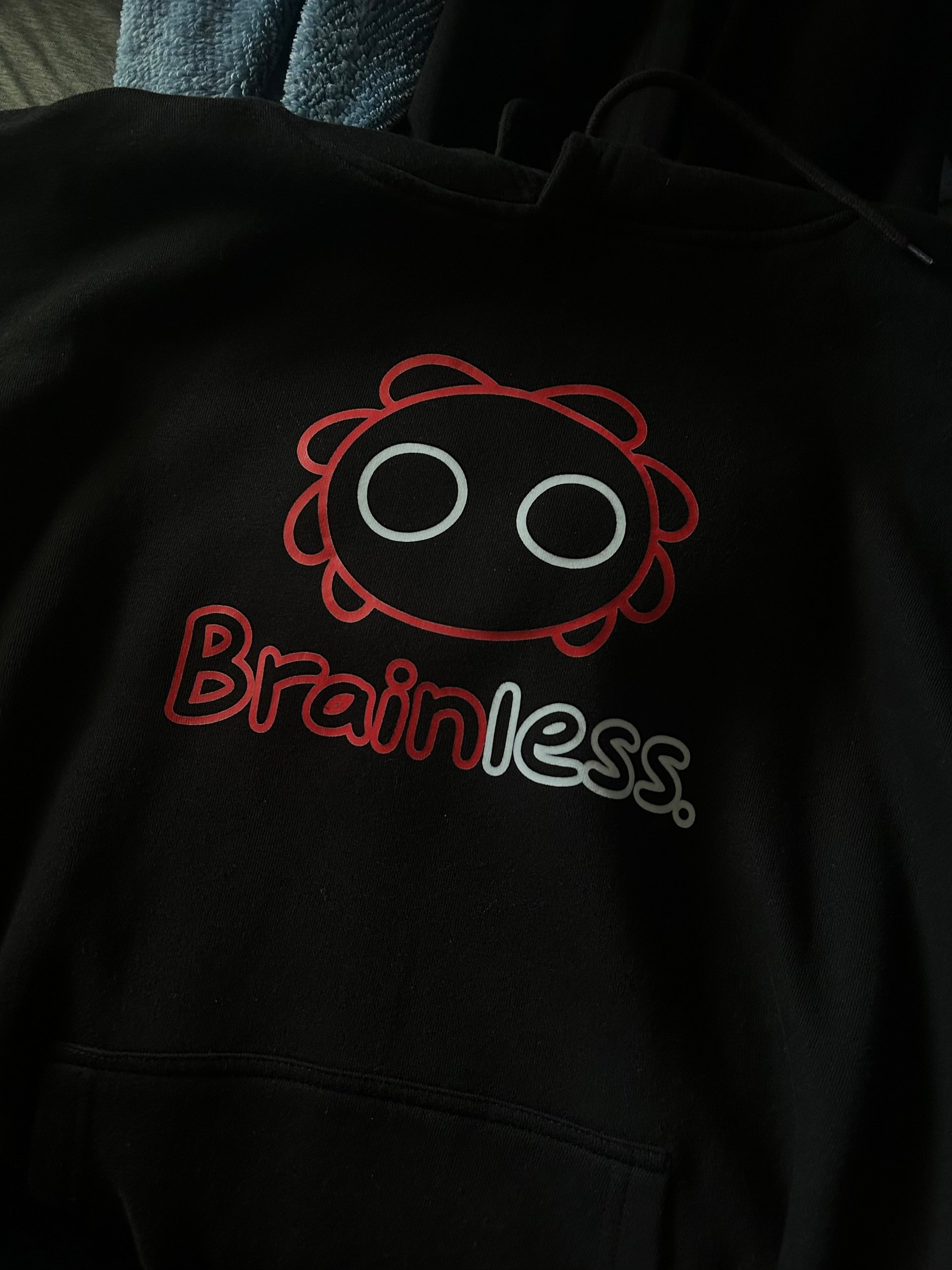Brainless. Neon Hoodie product image (5)