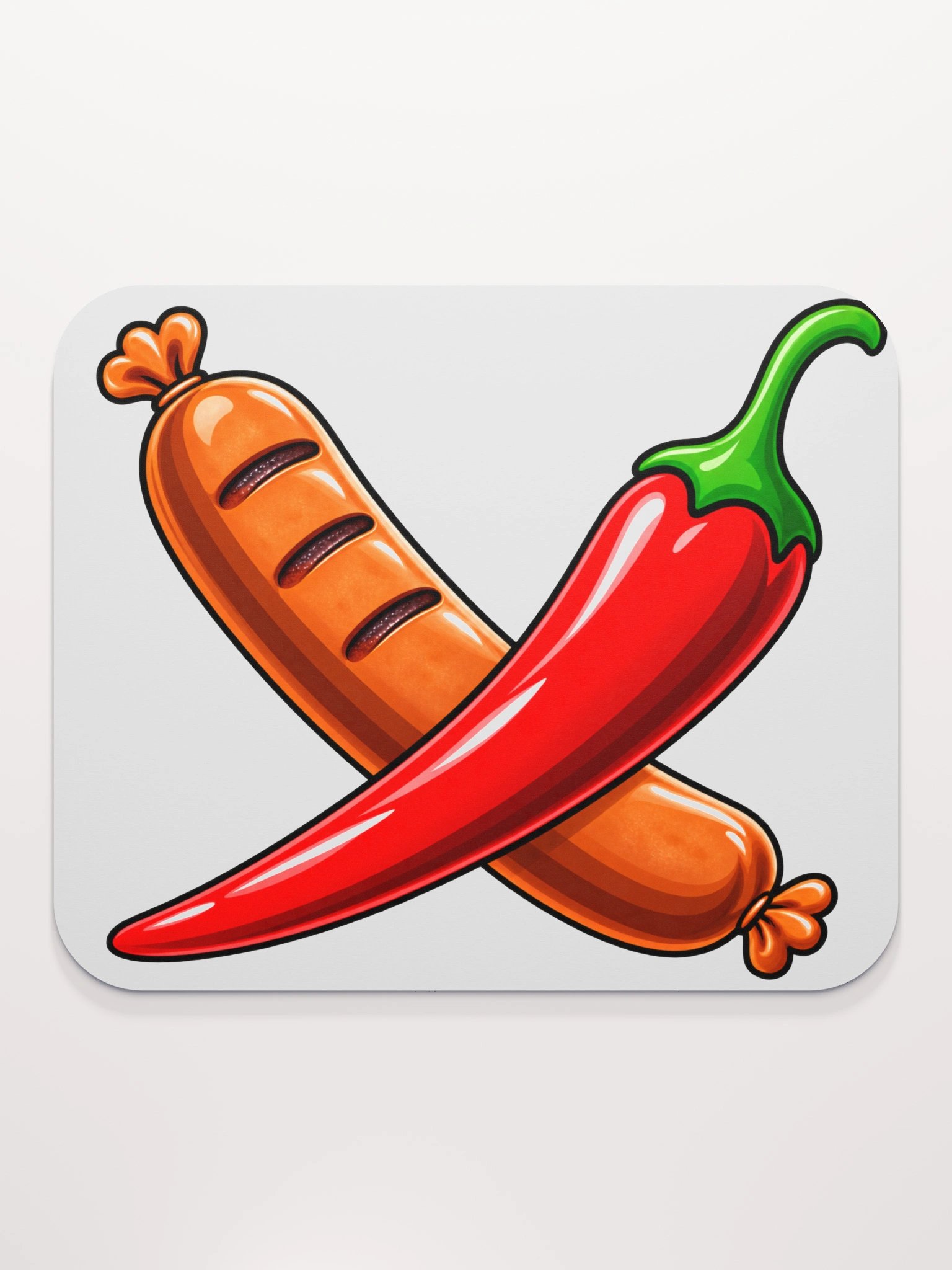 Larry & Sally Mouse Pad – Sausage & Peppers Edition product image (2)