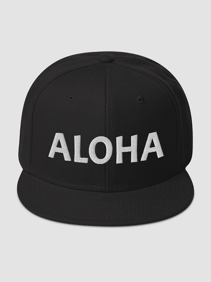 Aloha Snapback Baseball Cap product image (2)