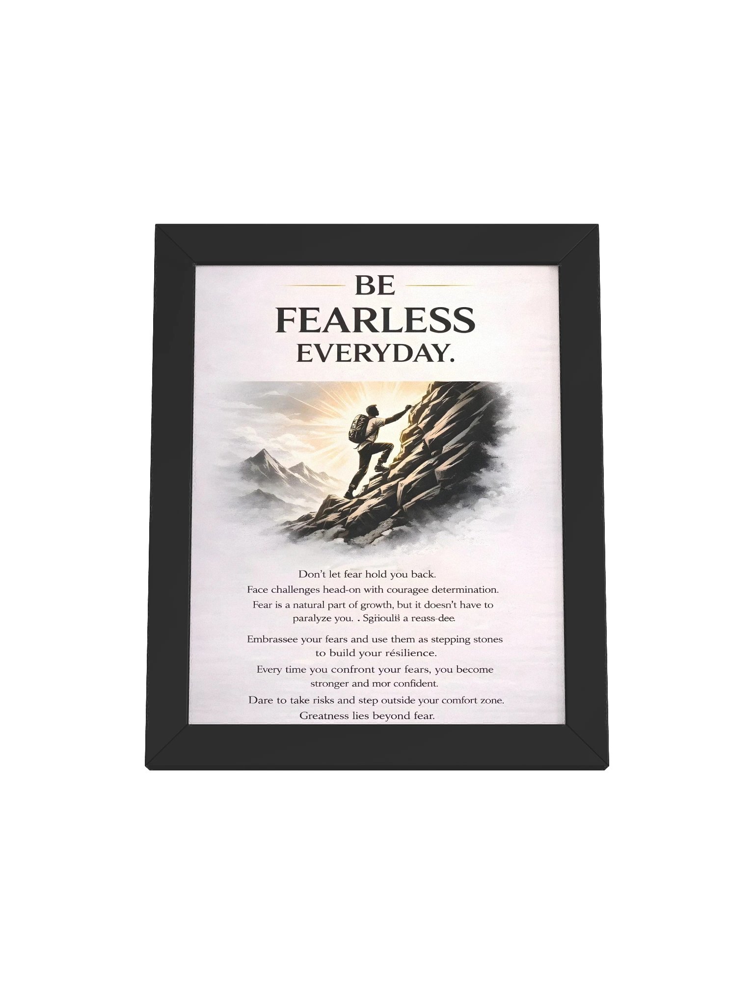 Be Fearless Everyday – Courage, Growth & Inner Strength Wall Art product image (16)