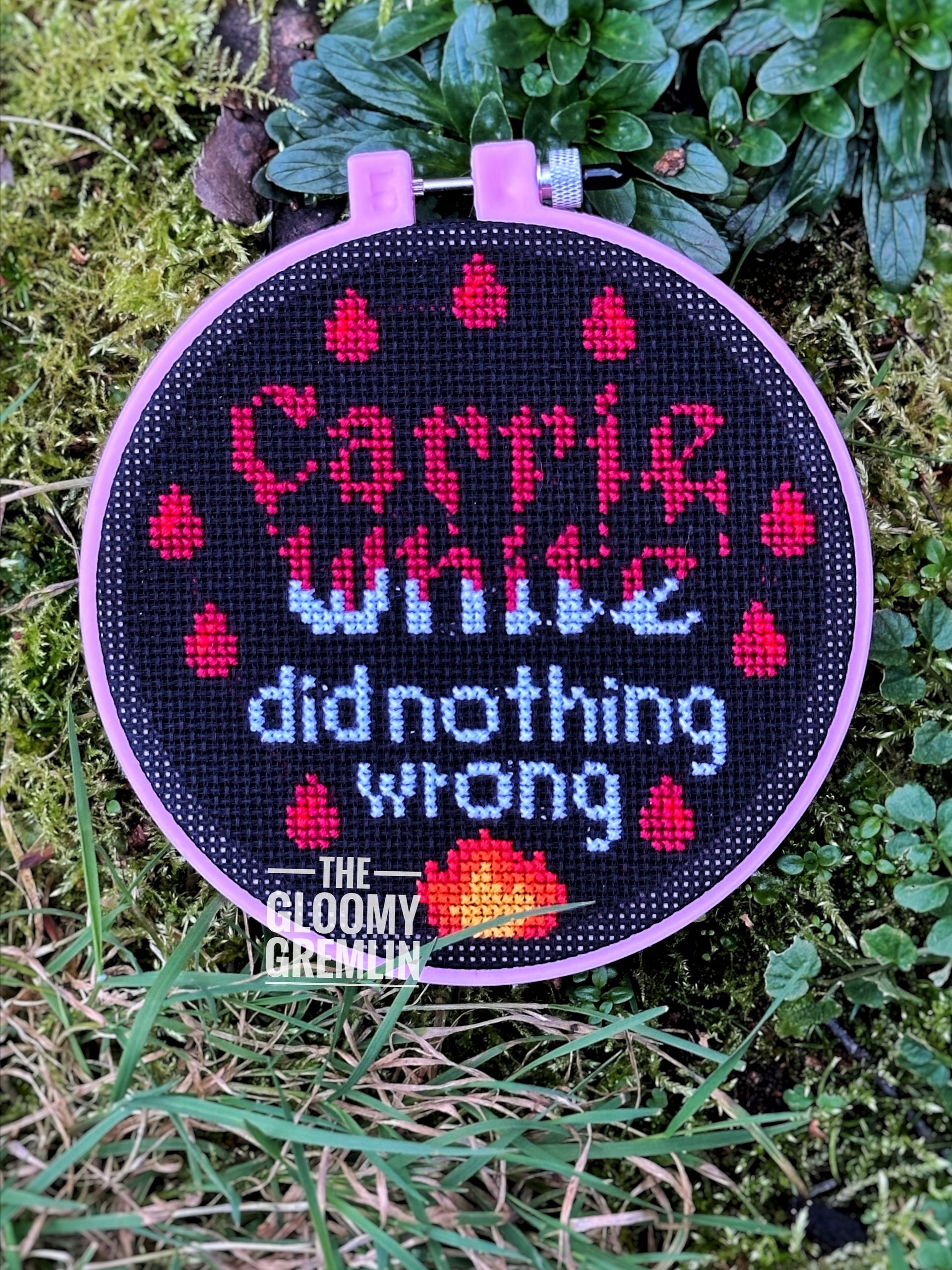 Carrie White Did Nothing Wrong - Cross Stitch Pattern product image (1)