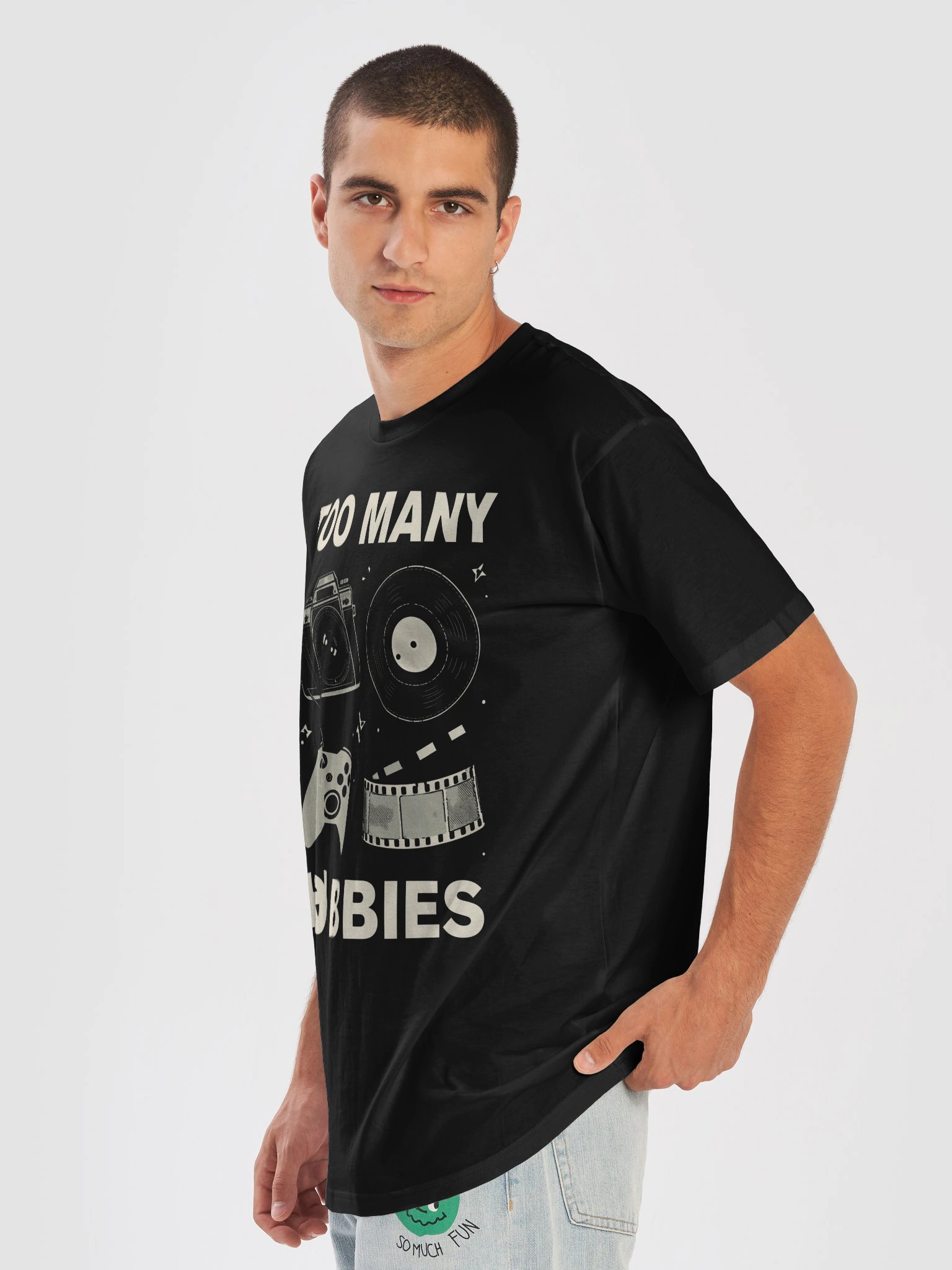 Too Many Hobbies Unisex Tee product image (6)