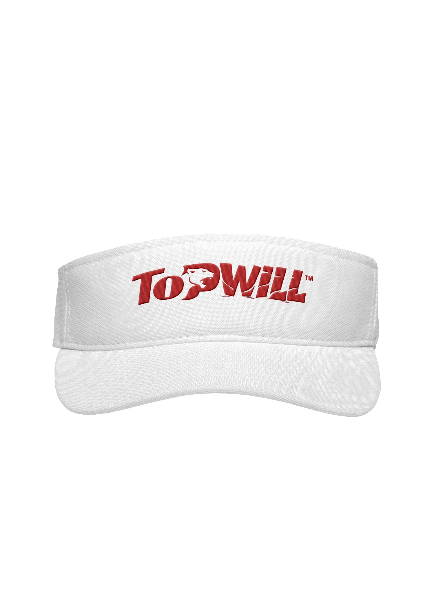 Topwill™ White & Red Visor product image (1)