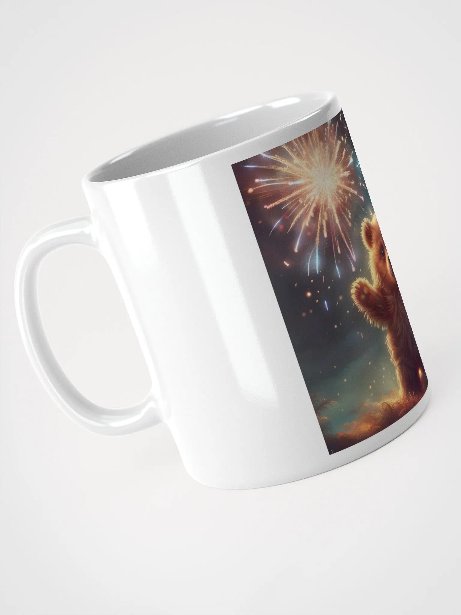 Fireworks Bear Mug product image (4)
