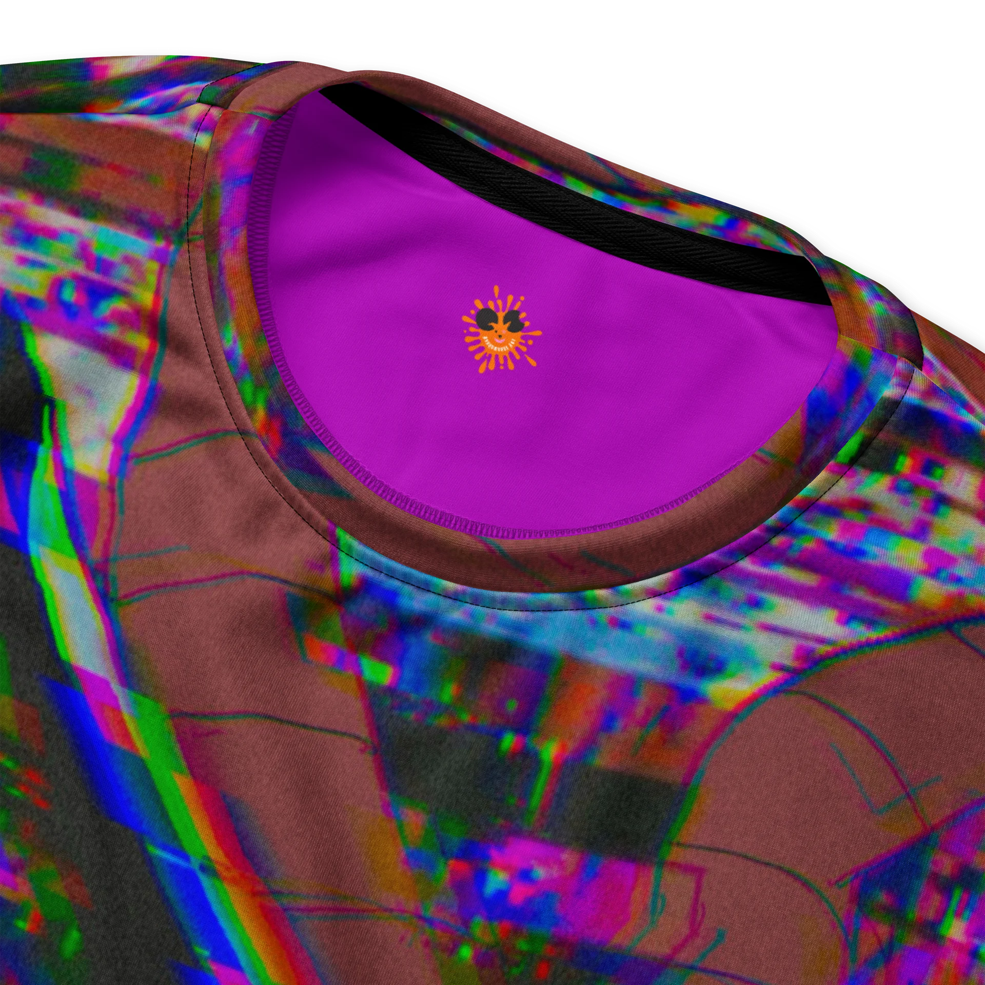 Glitch All Over Print Long Sleeve Shirt product image (4)