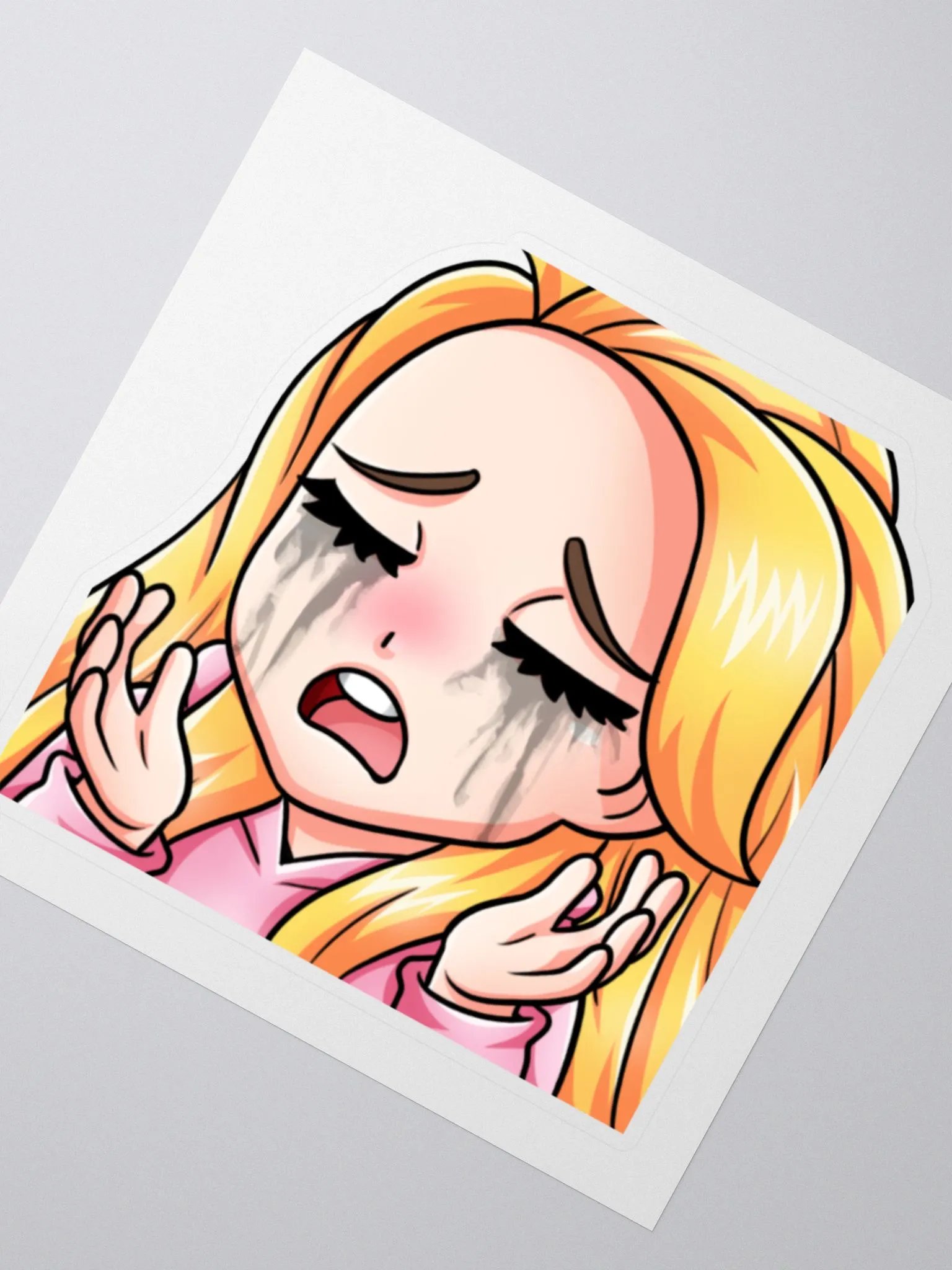 Melissa Tears Emote Sticker product image (2)
