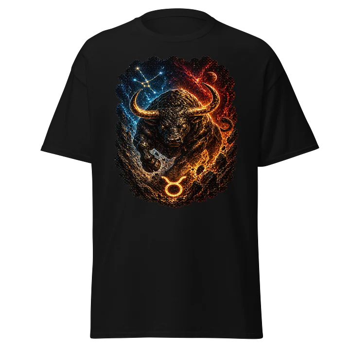Heart of the Emerald Flame — Taurus Zodiac Tee product image (1)
