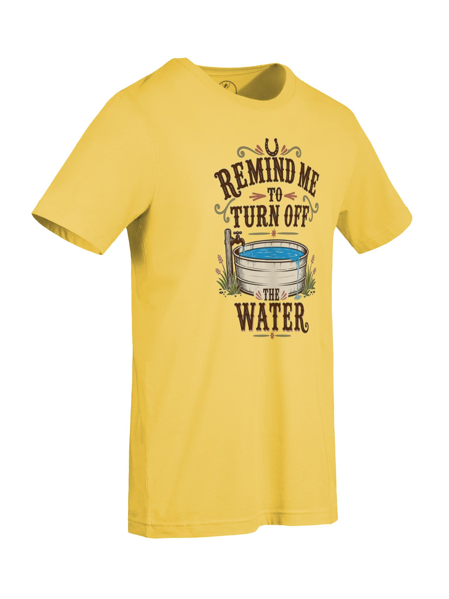 Remind Me to Turn Off the Water Tee product image (38)