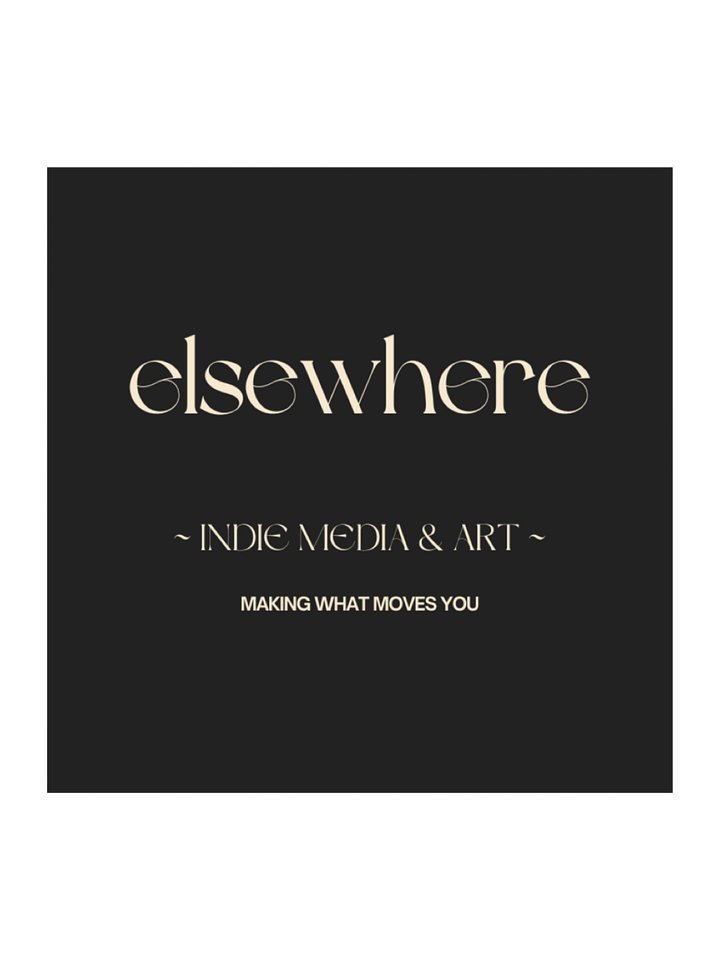 elsewhere logo & tagline sticker product image (1)