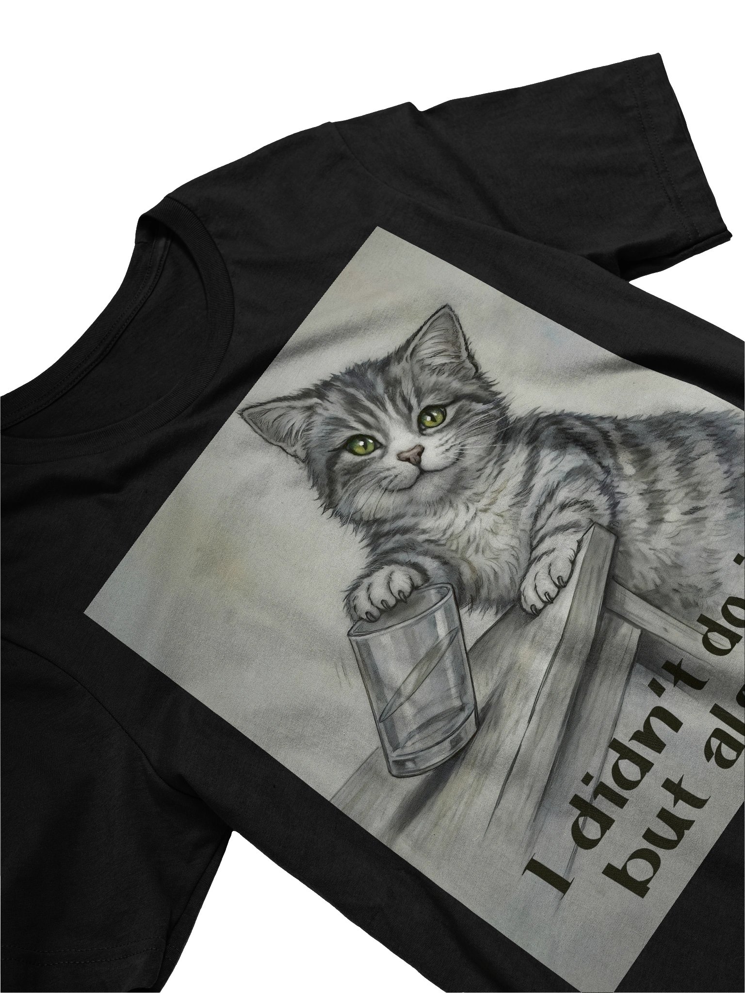 I Didn’t Do It Cat Shirt product image (2)