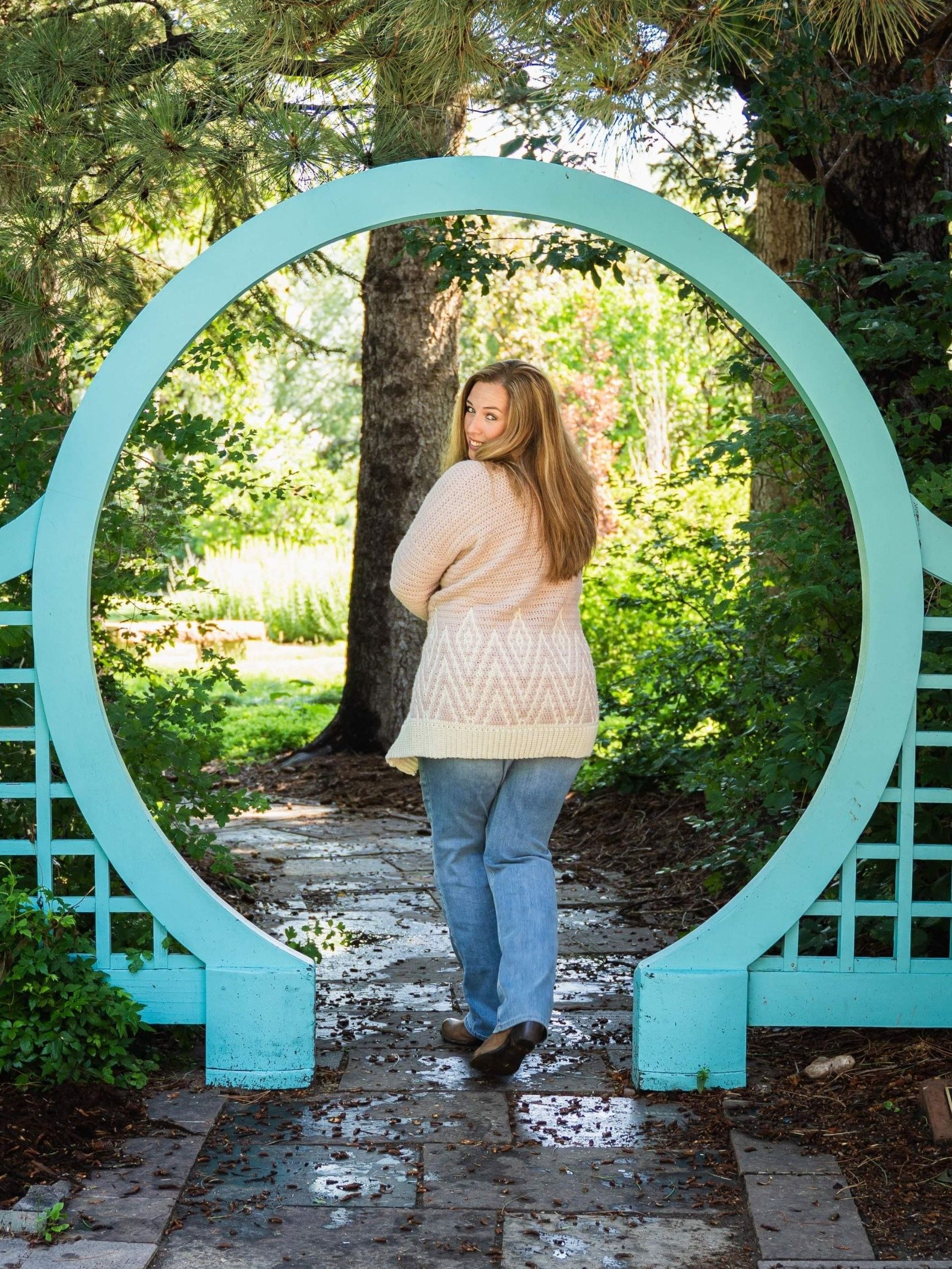 Diamond Drift Cardigan Crochet Pattern product image (10)
