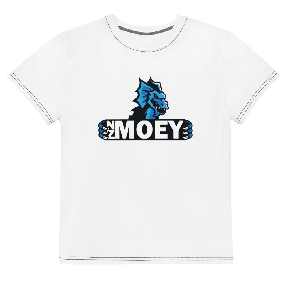 NZMOEY Logo Youth Crew Neck T-Shirt product image (4)