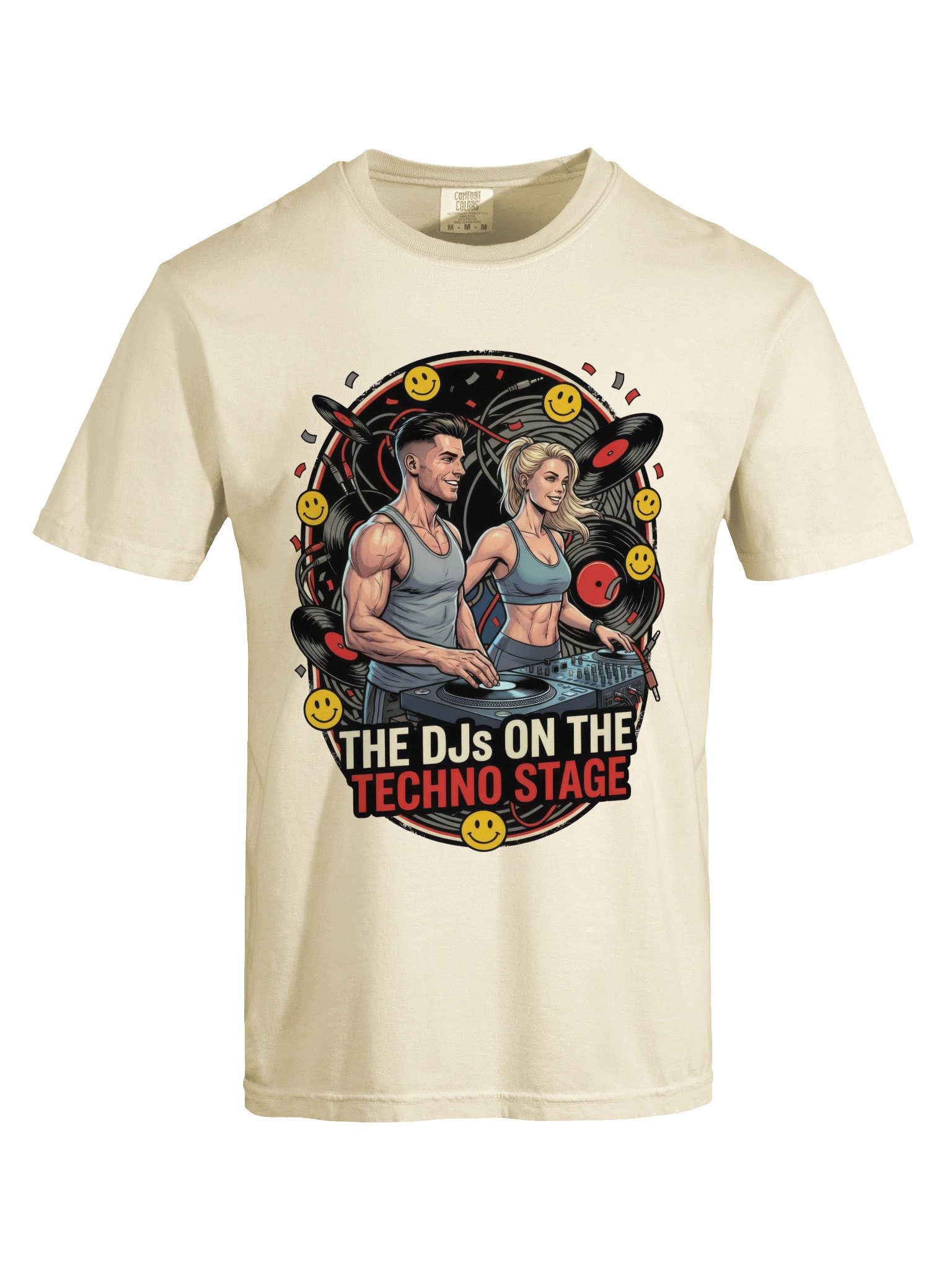The DJs on the Techno Stage Double Sided product image (6)