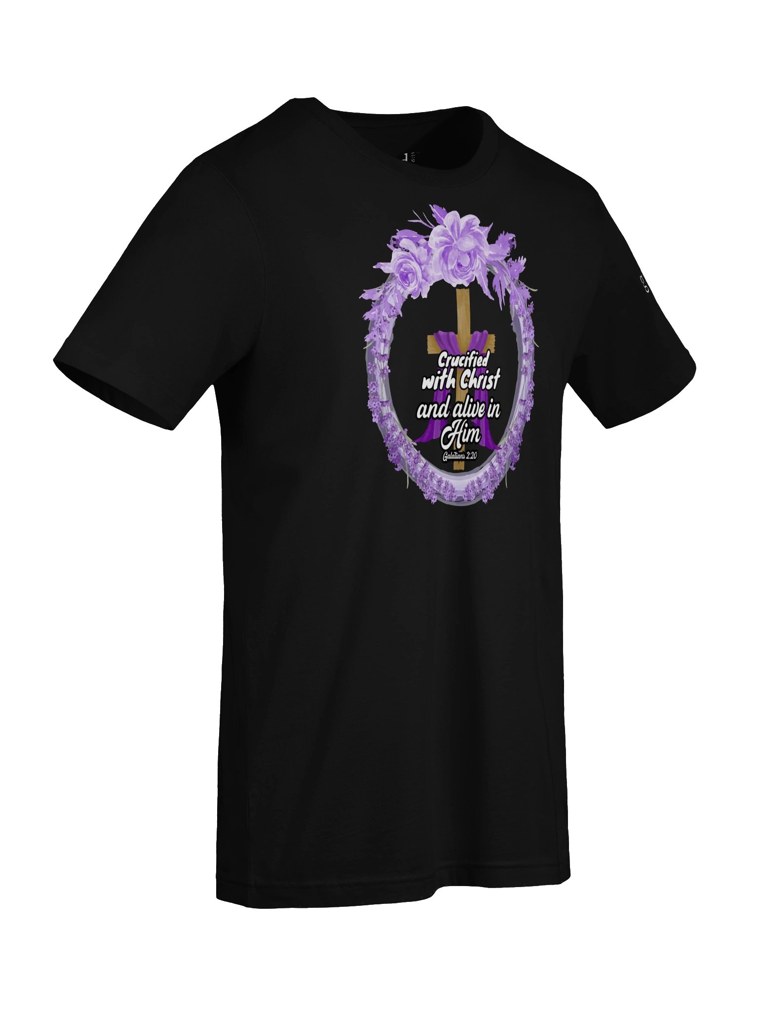 Alive in Him Galatians 2:20 Tee product image (33)