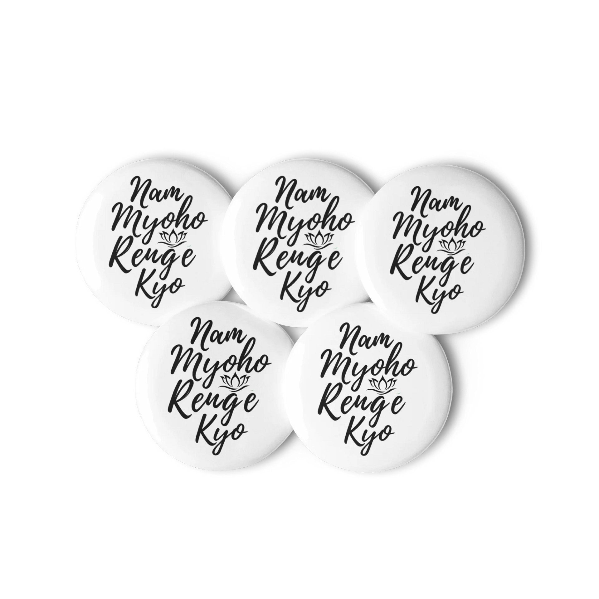 Nam Myoho Renge Kyo Button Set product image (2)