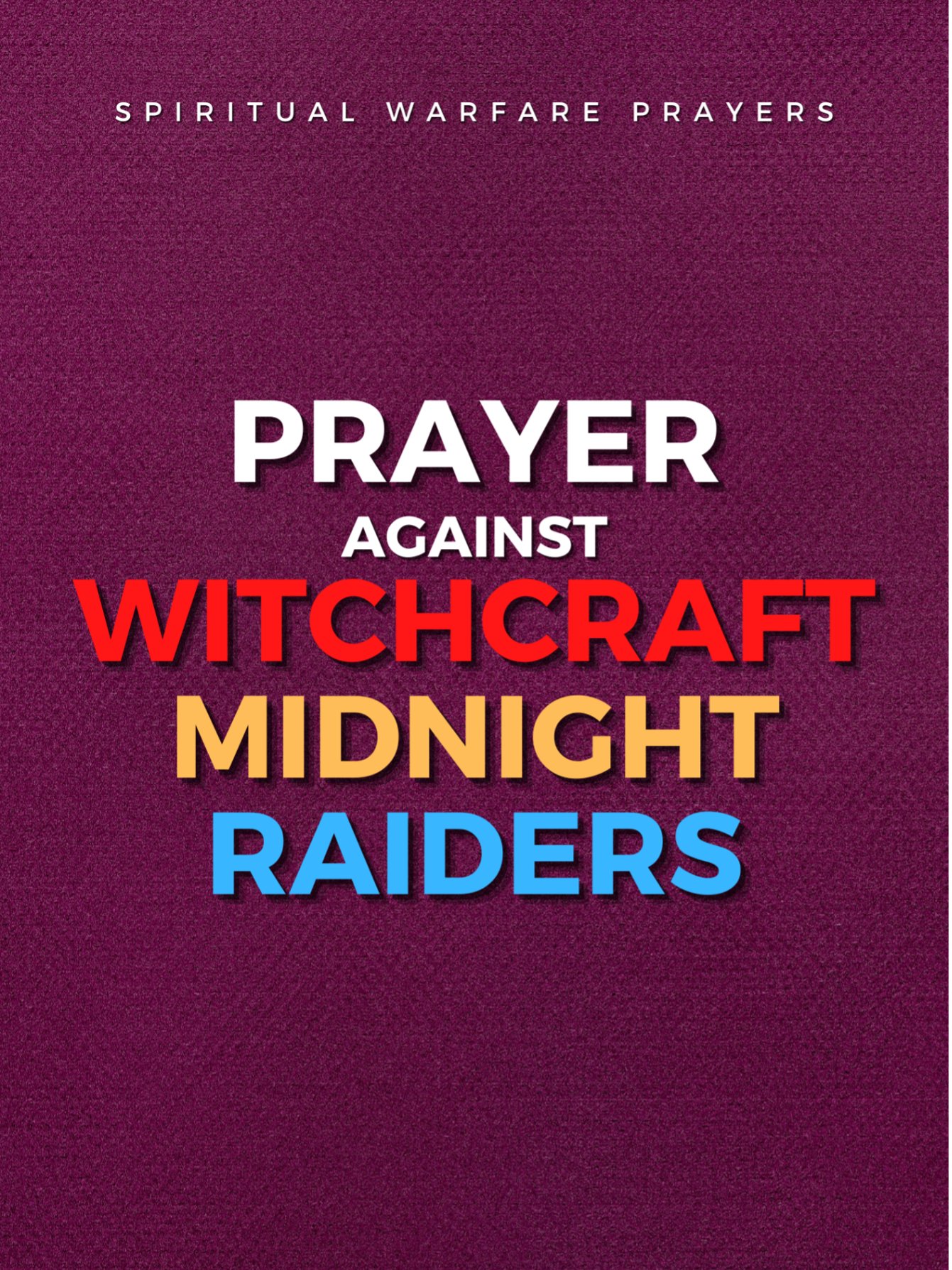 Prayer Against Midnight Raiders product image (1)