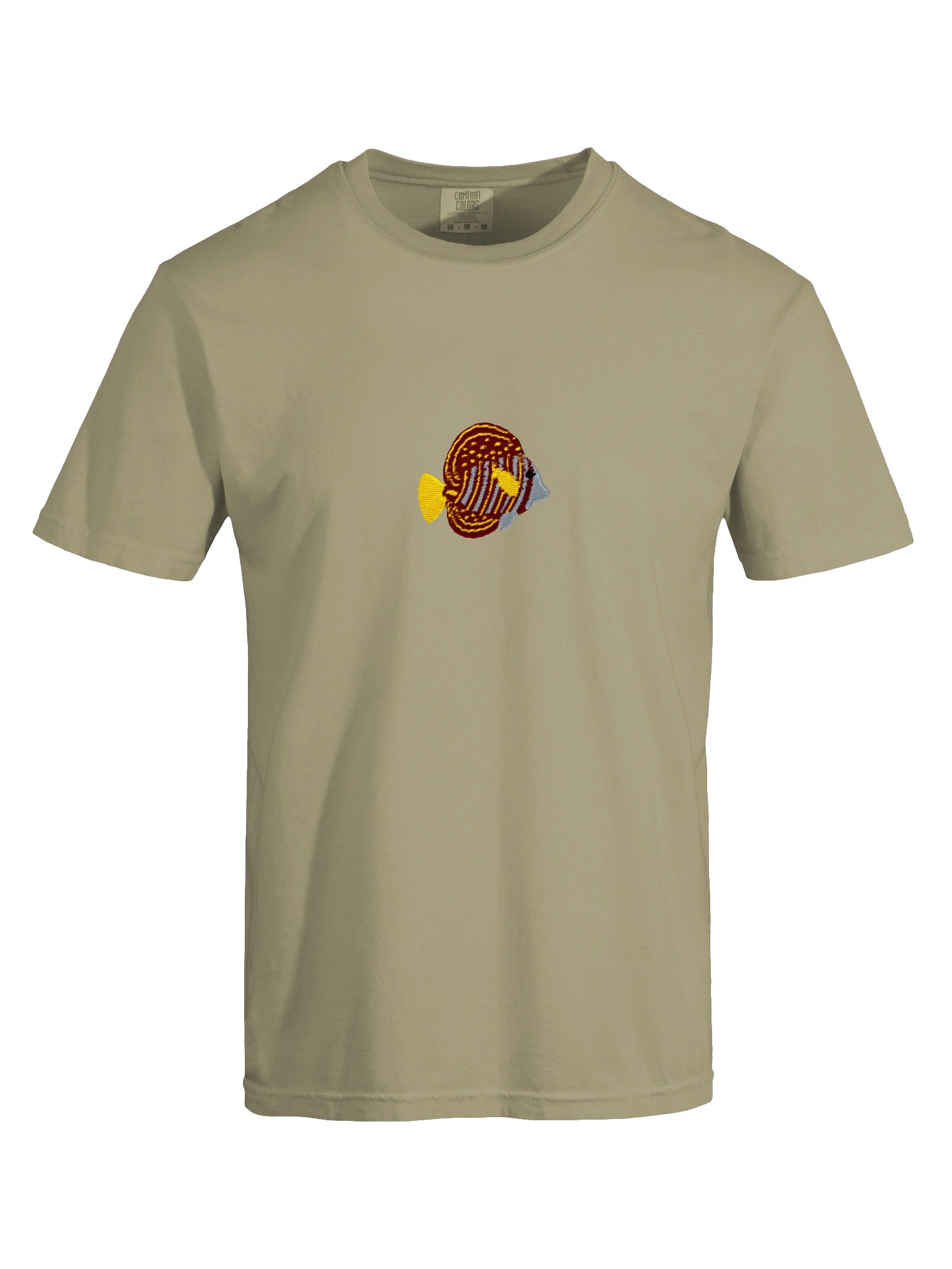 Sailfin Tang Embroidered Shirt | Reef Aquarium Fish Embroidery Tee | Saltwater Marine Fish Apparel product image (9)