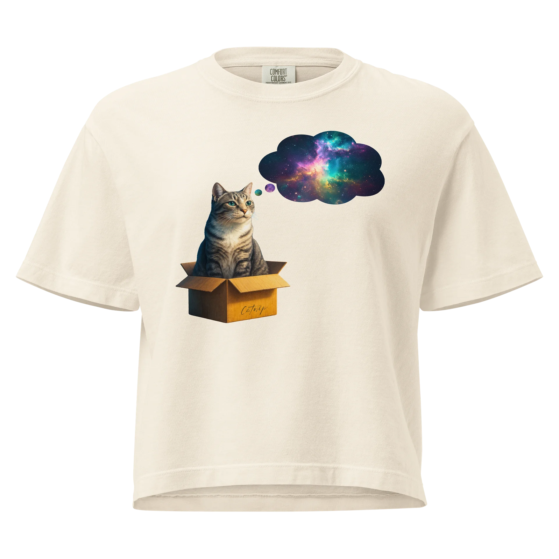 Catnip Cat Women's Box T-Shirt product image (3)
