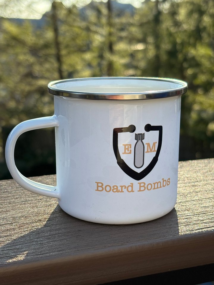 The Anatomy of a Board Bomb Enamel Mug product image (2)