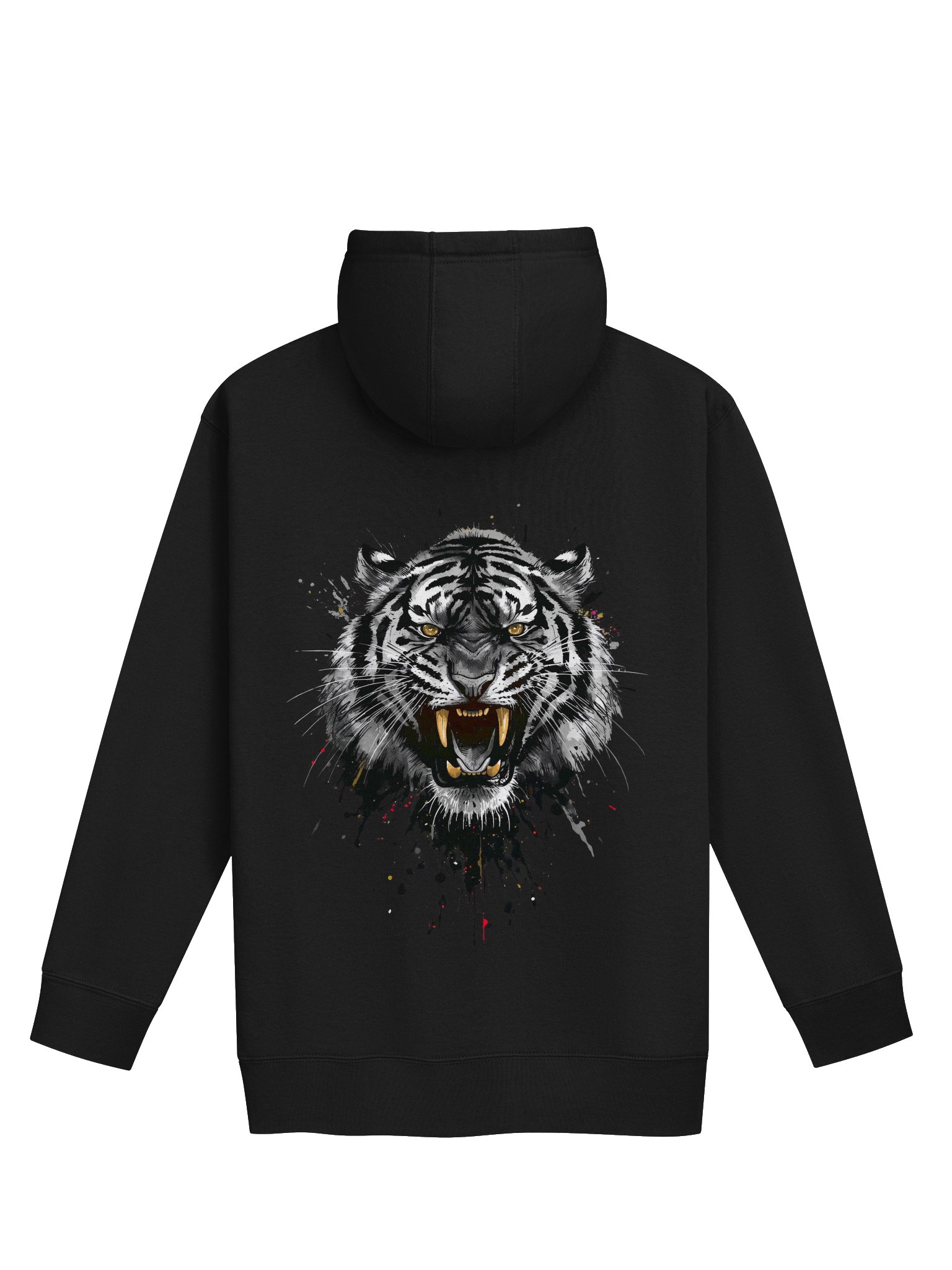 HAZARD EDITION: Electric Yellow & Black Ink Graphic Premium Hoodie & Sweatshirt Collection product image (1)