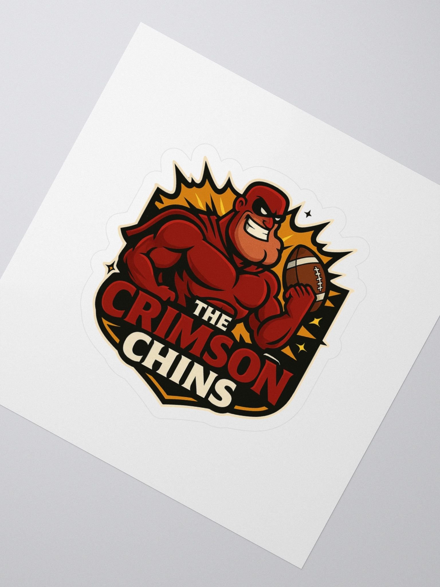 The Crimson Chins - Sticker product image (2)