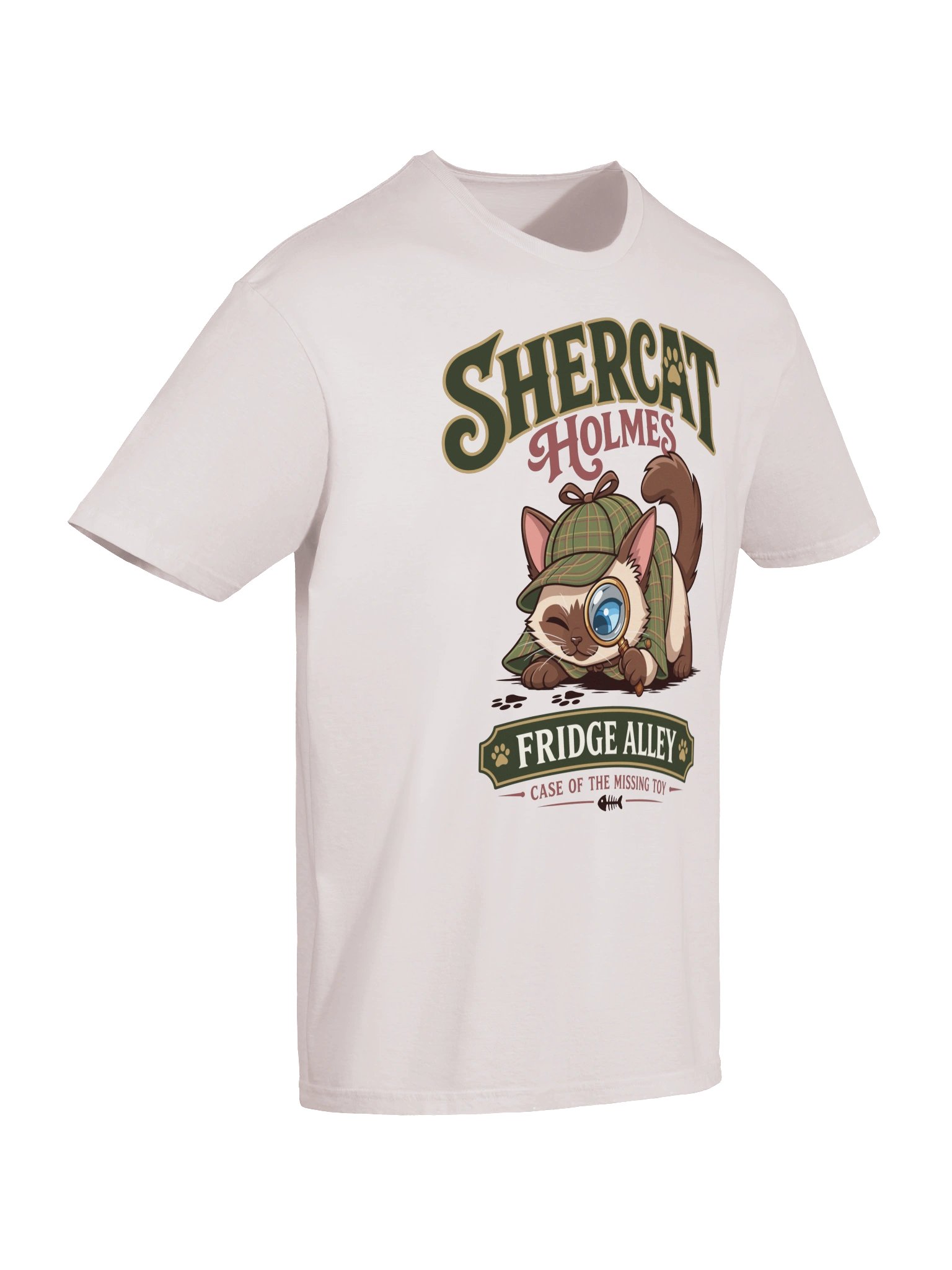 Shercat Holmes Siamese Cat Shirt product image (7)