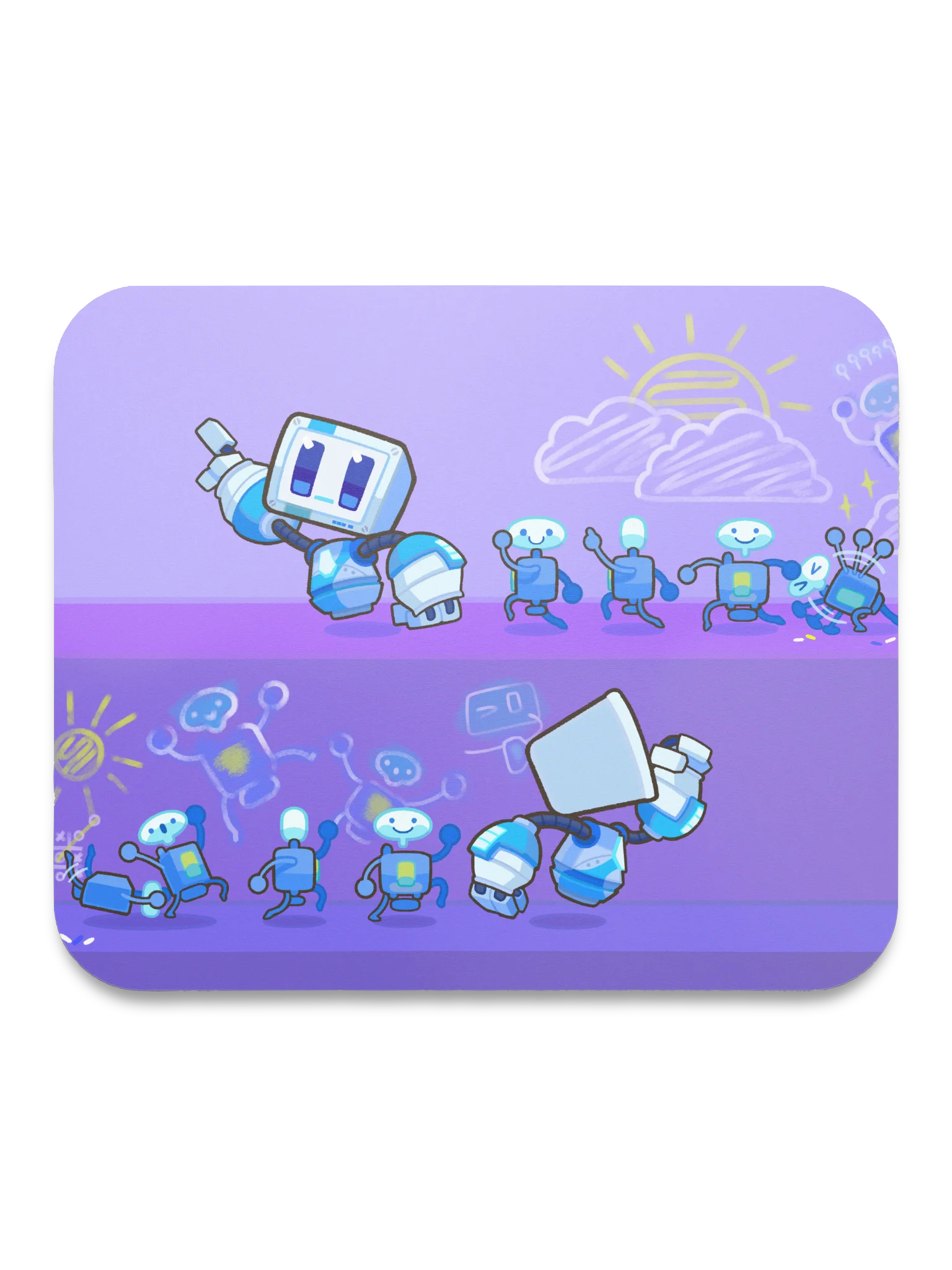 Buh_D & Beep | Mousepad product image (1)
